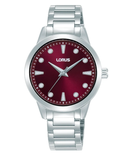 De LORUS DAMES ANALOOGE SS ARMBANDHORLOGE in rood (modelnummer RG263YX9) biedt een waterbestendigheid tot 50 meter, wat zorgt voor duurzaamheid en betrouwbaarheid. Dit stijlvolle horloge met Seiko-kwaliteit voegt een vleugje elegantie toe aan elke outfit. Draag het dagelijks of bij speciale gelegenheden voor een moderne uitstraling. Een must-have accessoire voor elke modebewuste vrouw.