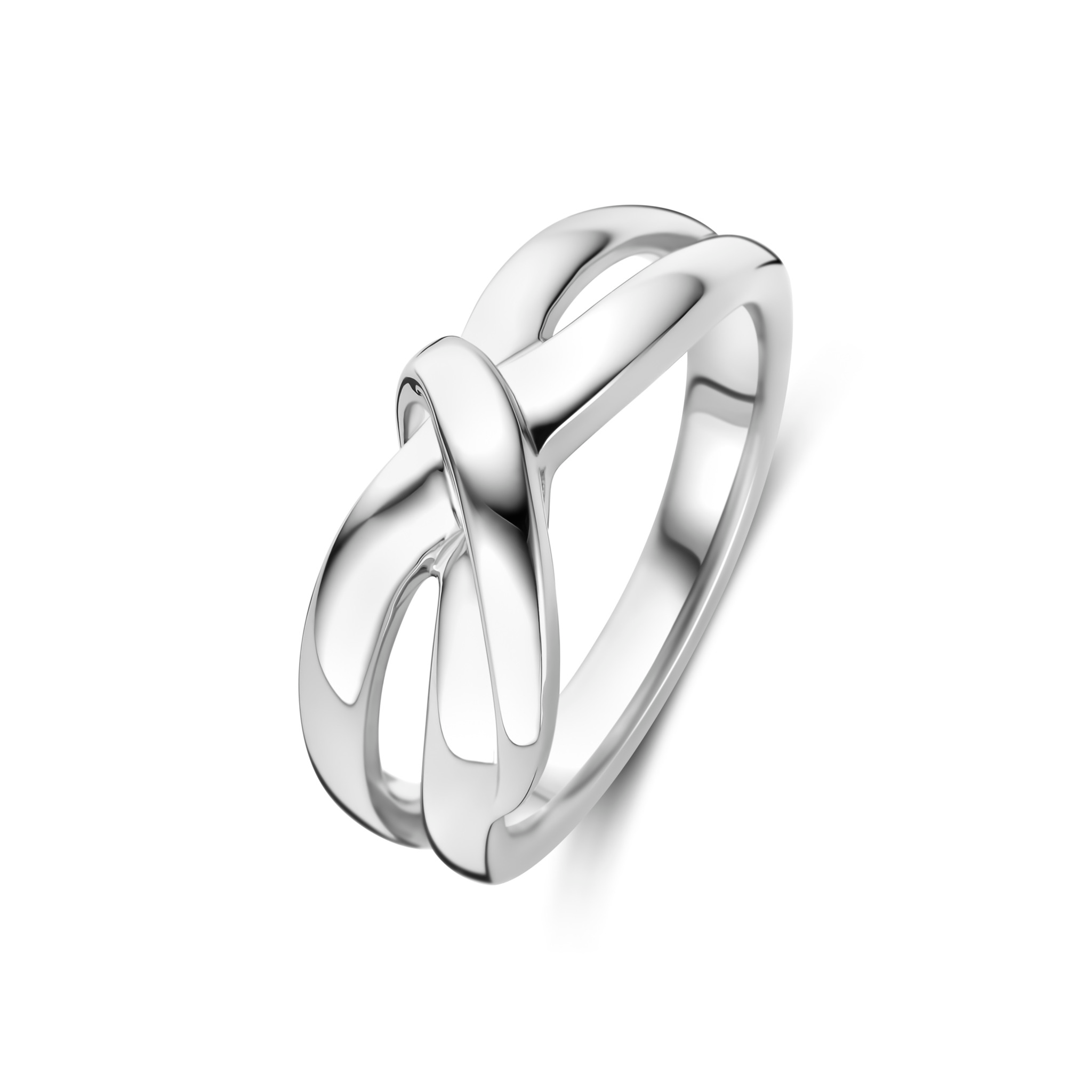 Zilveren ring in maat 58 (18,5)
