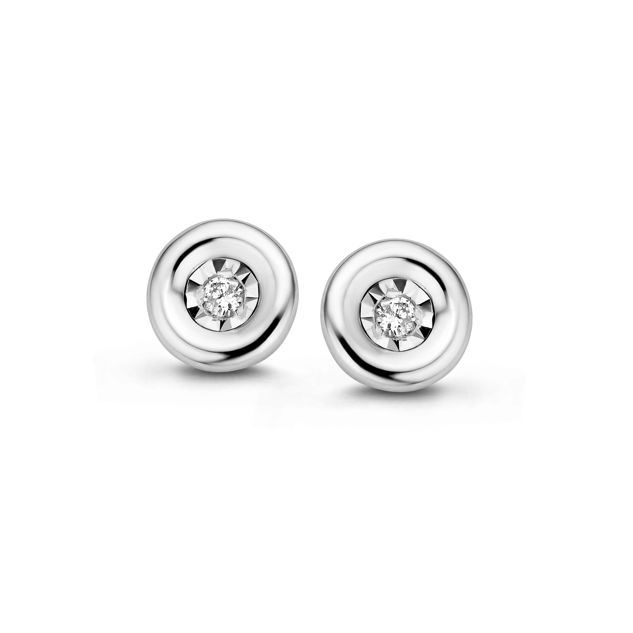 Oortsekers met diamant