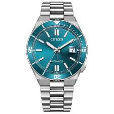 Citizen - Staal automatisch heren horloge, Tsuyosa Shore, Cal: 8210 - NJ0231-56L