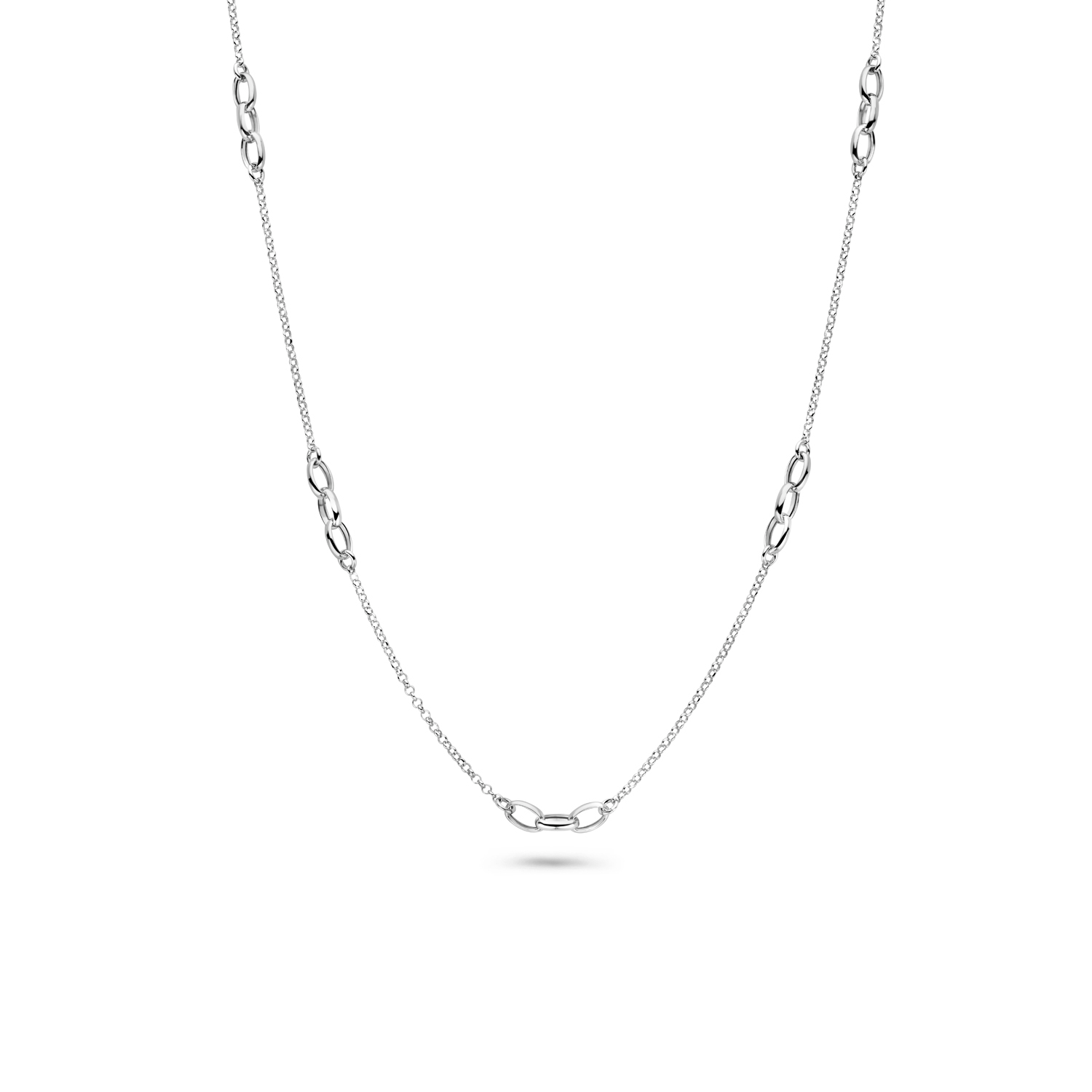 Zilveren ketting van het merk Rosa di Luca.