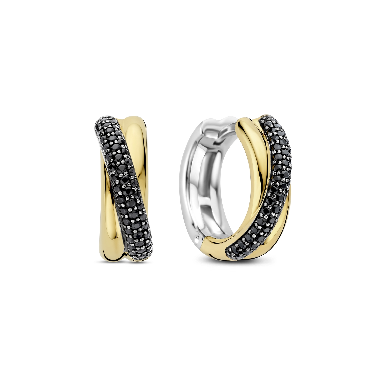 Dit zijn oorringen van het merk Ti Sento Milano.