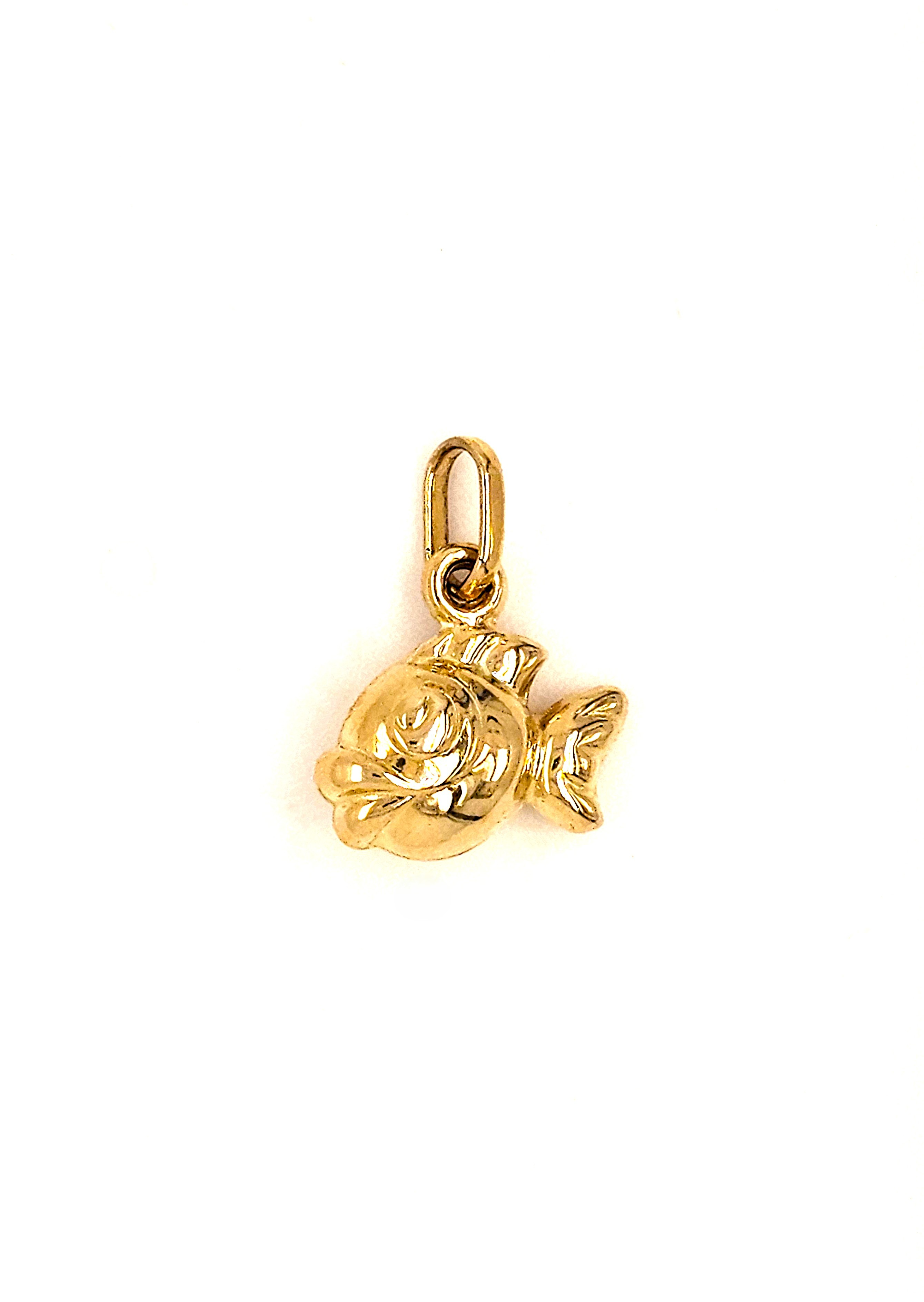 De Gouden Hanger Visje met modelnummer GOUDEN HANGER VISJE, valt in de categorie "Sieraad" en is een prachtige goudkleurige hanger. Het ontwerp is speciaal voor liefhebbers van unieke, elegante hangers. Draag deze hanger aan een fijne gouden ketting voor een verfijnde en stijlvolle look, ideaal voor elke gelegenheid. Perfect te combineren met andere gouden accessoires.