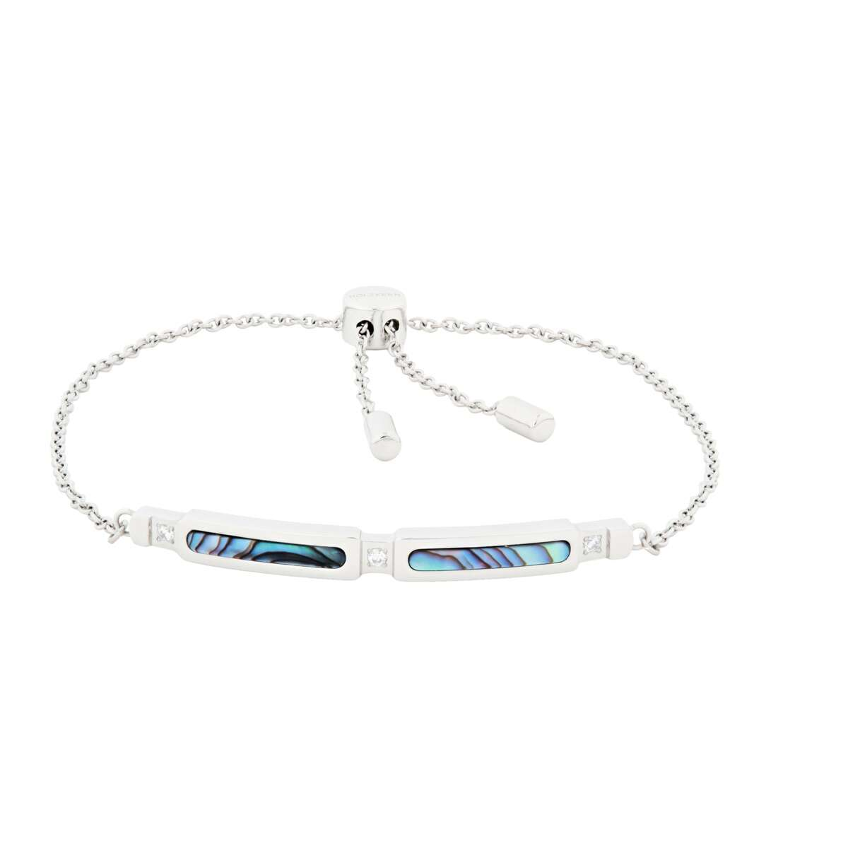 Unieke abalone schelp en elegant zilver kenmerken onze Campania damesarmband, vernoemd naar de dromerige Italiaanse regio rond Amalfi, Capri en Napels.

Vind jouw perfecte accessoire met onze armband van abalone en platina-geplateerd roestvrij staal en beleef onvergetelijke momenten die een leven lang meegaan.