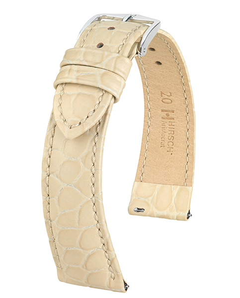 HIRSCH ARISTOCRAT L BEIGE CALF 20/16MM 03828090-2-20.
De specificaties zijn als volgt:
Bandbreedte: 20