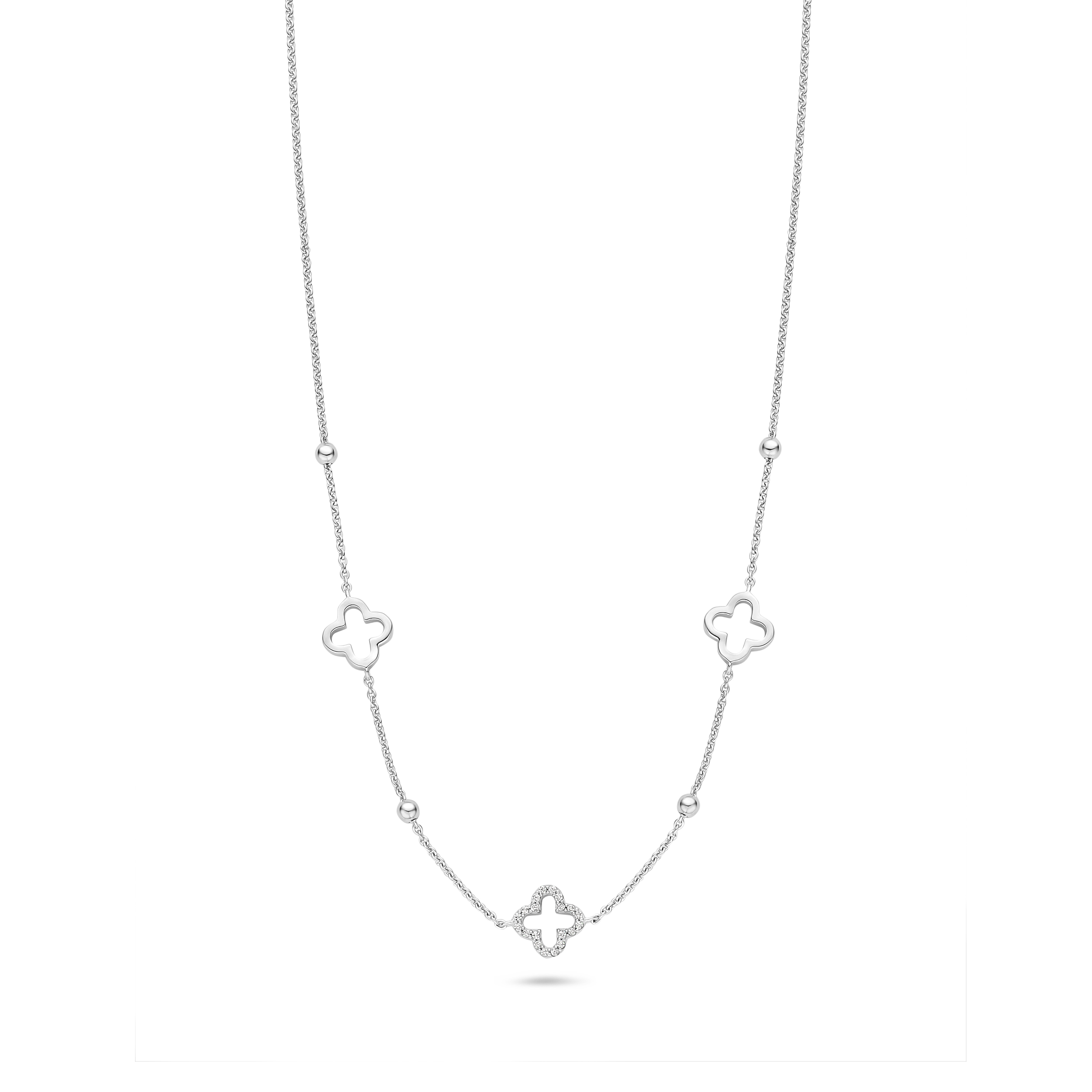 Dit is een collier van het merk FJF Jewellery gemaakt voor dames.
