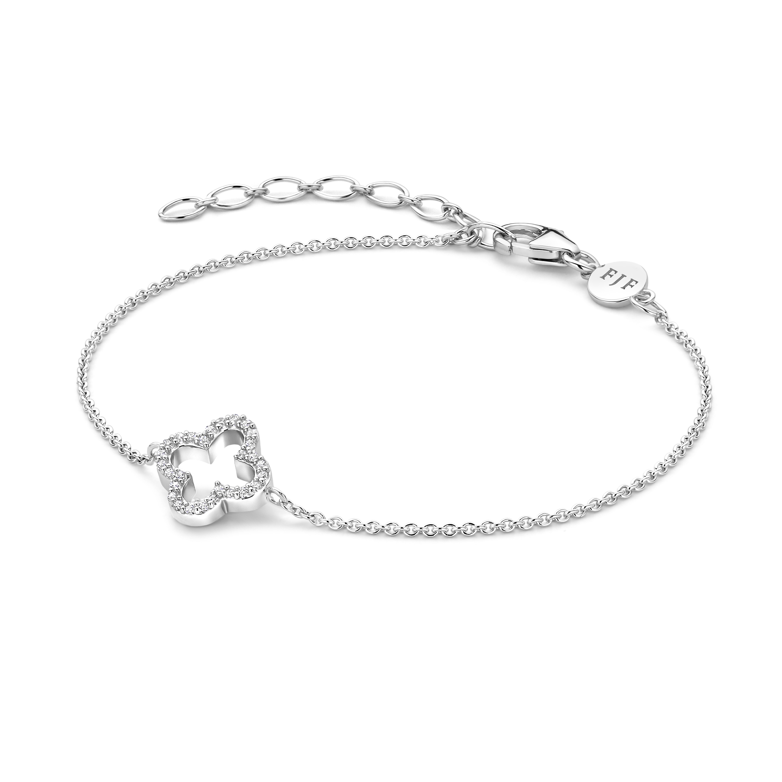 Dit is een armband van het merk FJF Jewellery gemaakt voor dames.