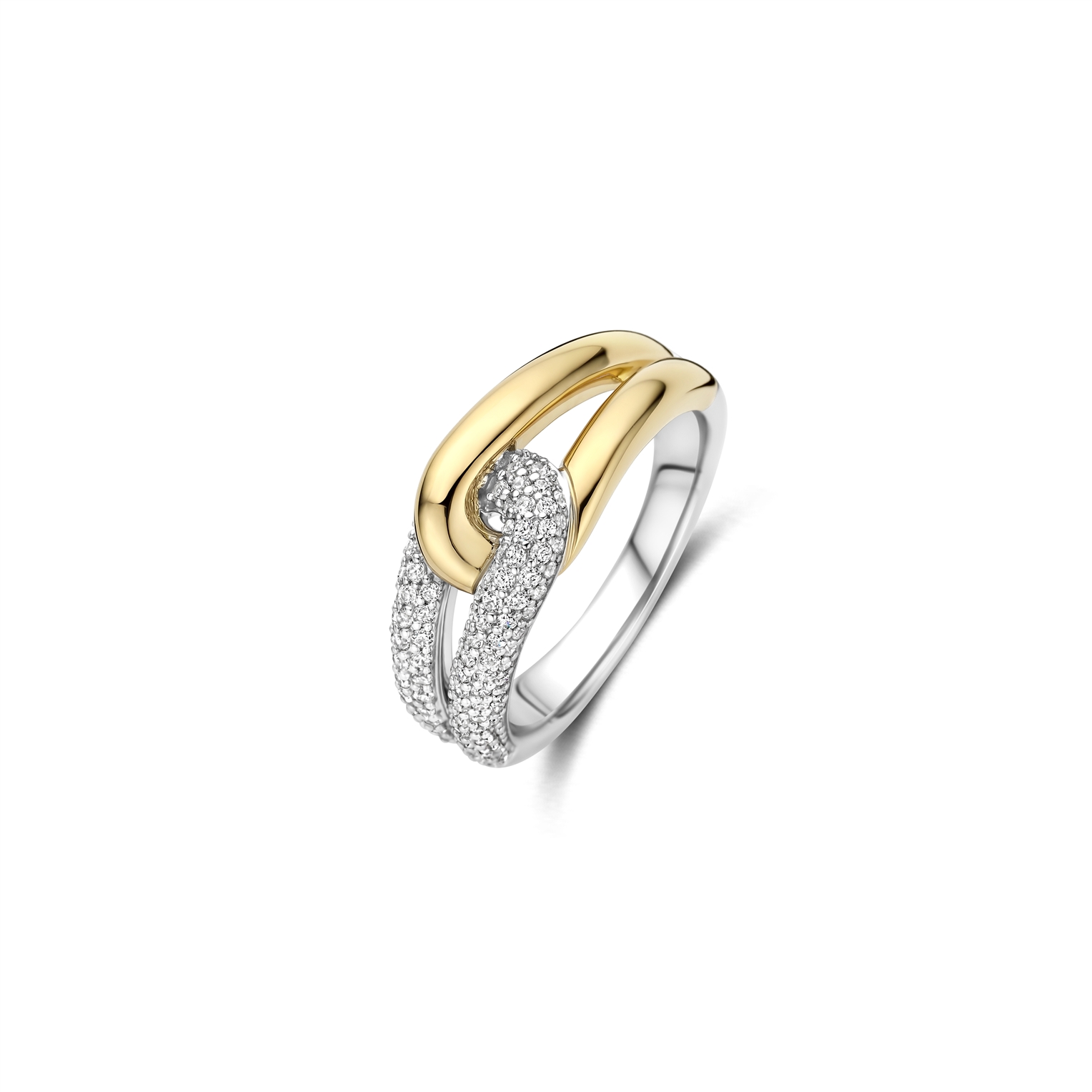 TI SENTO Ring Gilded