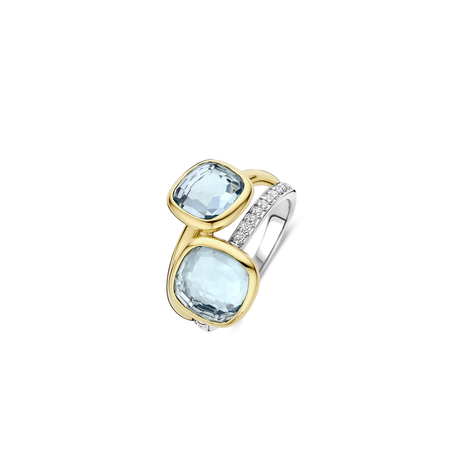 De TI SENTO RING VERGULD 12412TY/54 is een stijlvolle ring in maat 54, perfect voor elke gelegenheid. Deze ring valt onder de categorie sieraden zonder glans, waardoor hij een subtiele en elegante uitstraling heeft. Draag hem solo voor een verfijnde look of combineer met andere sieraden voor een trendy statement.