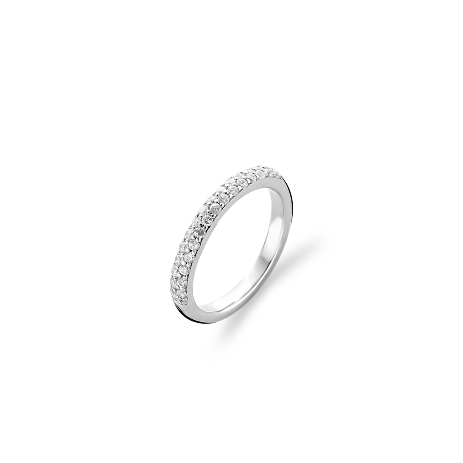 De Ti Sento Zilveren Ring 1414ZI is een prachtige ring van 925 sterling zilver, met modelnummer 1414ZI/54. Deze nikkelvrije ring heeft een elegante witte kleur en glanst niet. Met maat 54 is het de perfecte accessoire voor elke gelegenheid. Draag deze ring om subtiliteit en stijl aan je dagelijkse outfit toe te voegen.