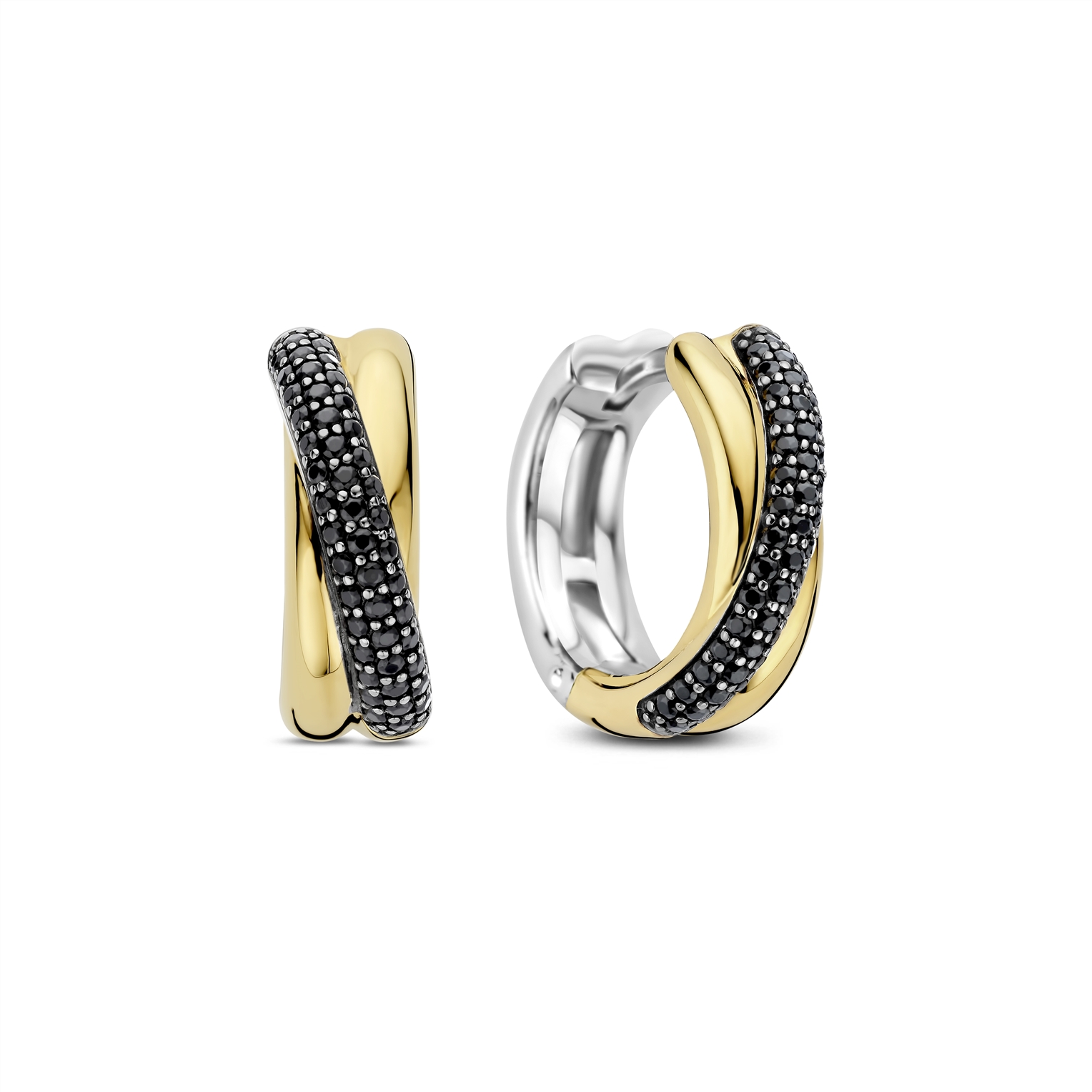 Dit zijn oorringen van het merk Ti Sento Milano.