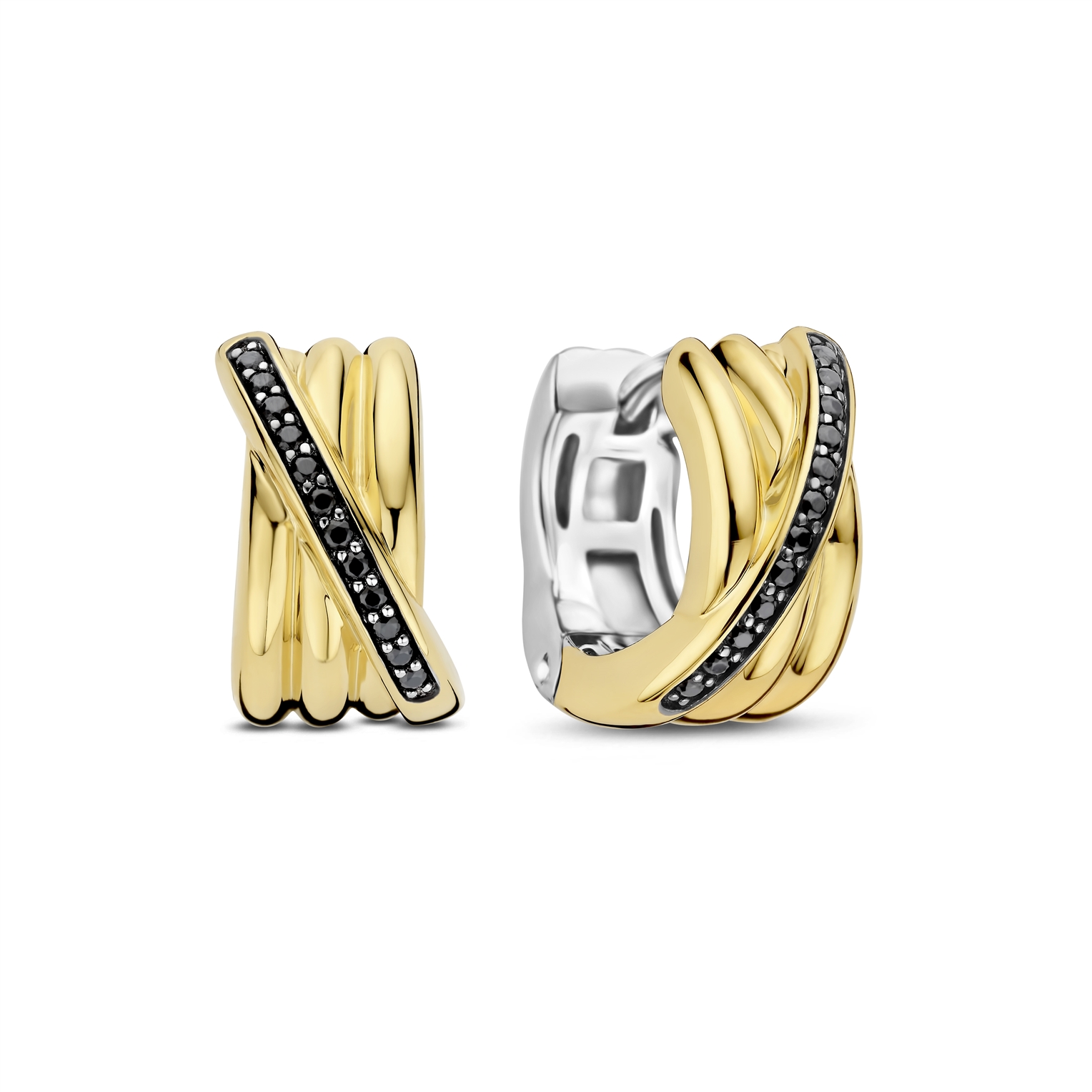 Dit zijn oorringen van het merk Ti Sento Milano.