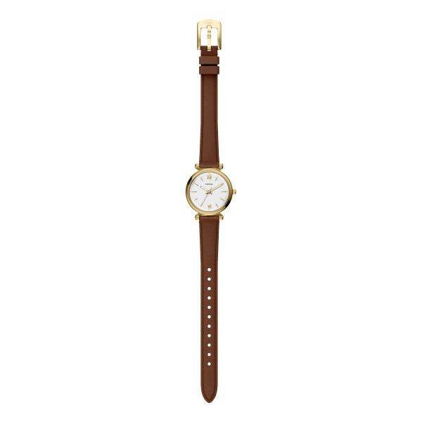 De FOSSIL HORLOGE CARLIE ES5464 is een elegante polshorloge, perfect voor dagelijks gebruik. Met een verfijnd ontwerp past hij bij elke outfit, of het nu casual of formeel is. Draag het comfortabel om je pols en laat het stralen als een stijlvol accessoire. Categorie: Horloge, Type: Polshorloge, Modelnummer: ES5464. Een must-have voor elke horlogeliefhebber!