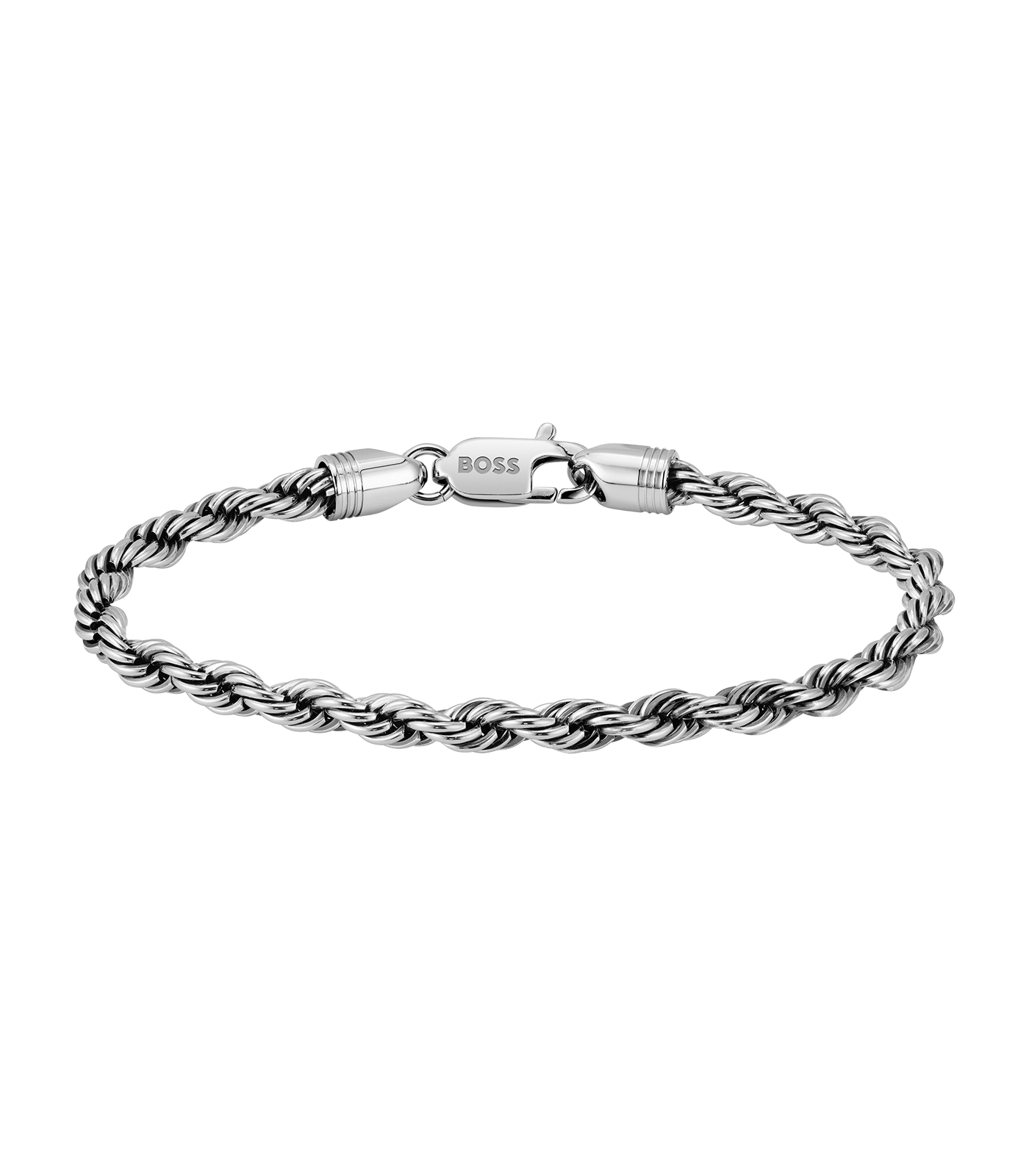 De stalen herenarmband is een stijlvol sieraad van roestvrij staal. Met een armbandmaat van 190 mm en een zilverkleurige afwerking past het perfect om de pols. Deze armband is ideaal voor een moderne, verfijnde uitstraling. Draag het solo of combineer het met andere accessoires voor een complete look.