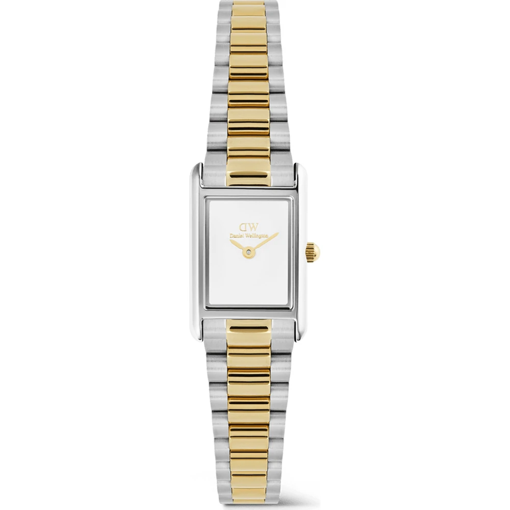Daniel Wellington dw00100932 horloge dames Bound mini bicolor