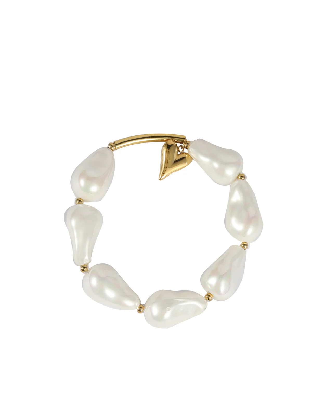 Dit product, Rose & Camellia Armband Parels + Hart, modelnummer 2110035710992, is een prachtige armband.  Draag deze armband om je pols voor een verfijnde uitstraling, perfect voor zowel dagelijkse outfits als speciale gelegenheden. Voeg een vleugje romantiek toe aan je look.