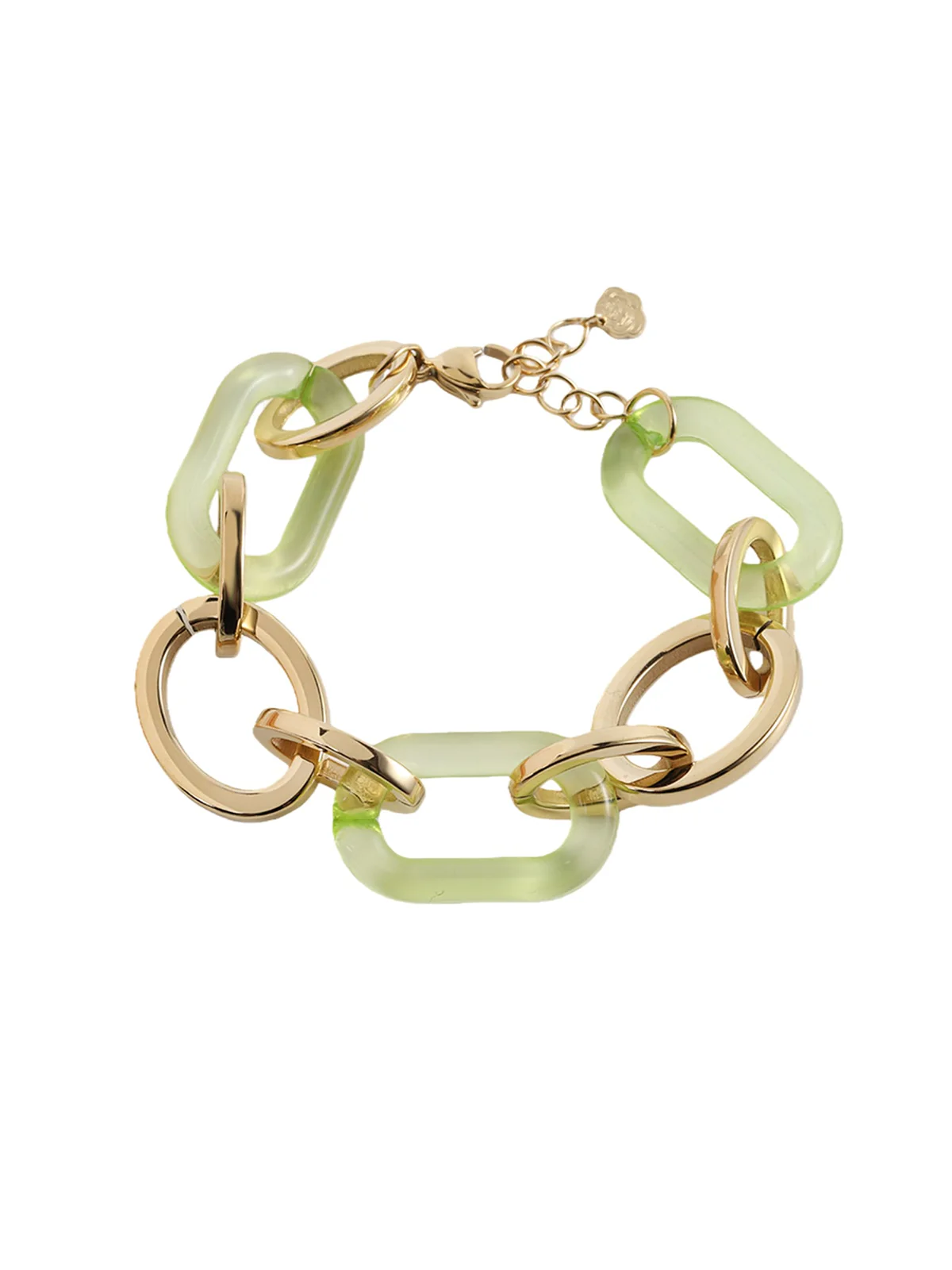 De Rose & Camellia Armband Groen Goud (modelnummer 2900029907992) is een prachtige bracelet die elke outfit verrijkt. Deze unieke armband combineert elegantie met een vleugje kleur. Het beste te dragen als accentstuk voor zowel casual als formele gelegenheden. Combineer met andere gouden sieraden voor een harmonieuze look. Perfect voor elke liefhebber van stijl en finesse.