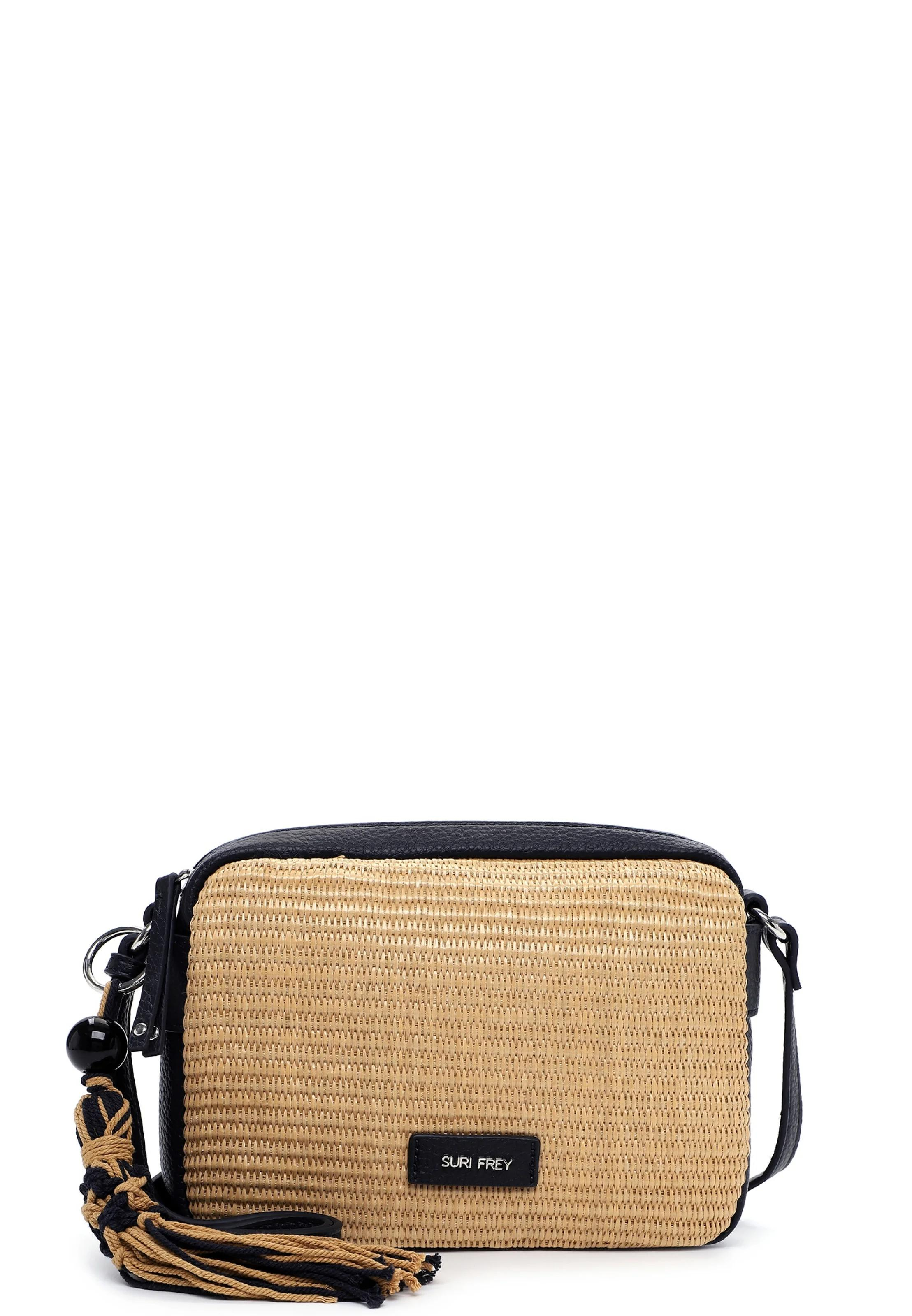 SURI FREY SFY Lovely Kleine Schoudertas &ndash; Bast-look met Logo Patch

De SURI FREY SFY Lovely kleine schoudertas is een stijlvolle en praktische tas die perfect past bij je dagelijkse leven. Een handtas is als een goede vriendin: je neemt haar overal mee naartoe en ze laat je nooit in de steek. Met deze modieuze schoudertas in bast-look en tweekleurig design maak je elke outfit compleet.

De tas is gemaakt van hoogwaardig fijn synthetisch materiaal, waardoor hij licht, duurzaam en prettig in gebruik is. Dankzij de ritssluiting blijven al je persoonlijke spullen veilig opgeborgen. Het compacte formaat biedt verrassend veel ruimte voor je dagelijkse essentials, zoals je telefoon, portemonnee, sleutels en make-up.

Stijlvol en praktisch &ndash; typisch SURI FREY

De collectie van SURI FREY staat voor openheid, levensplezier en een moderne lifestyle. De SFY Lovely schoudertas heeft een overzichtelijk hoofdvak en extra opbergruimte dankzij het achtervak met rits, zodat je belangrijke spullen snel bij de hand hebt.

Het zachte materiaal zorgt ervoor dat de tas comfortabel tegen je lichaam aanligt. De speelse logo-patch geeft de tas een unieke en modieuze uitstraling.

Met de verstelbare en afneembare schouderriem (tot 160 cm) kun je de tas zowel over de schouder als crossbody dragen. Hierdoor past hij zich moeiteloos aan jouw dag aan &ndash; van shoppen in de stad tot een gezellige koffiedate.

Belangrijkste kenmerken

Merk: SURI FREY

Model: SFY Lovely klein

Type: Schoudertas / crossbody tas

Materiaal: Fijn synthetisch materiaal

Design: Bast-look met tweekleurig design en logo patch

Afmetingen: ca. 28 &times; 20 &times; 9 cm

Schouderriem: verstelbaar en afneembaar (max. 160 cm)

Sluiting: Ritssluiting

Indeling:

1 hoofdvak

1 binnenvak met rits

1 steekvak binnenin

1 achtervak met rits

Draagwijze: over de schouder of crossbody

Dierlijke materialen: Nee (vegan)

Perfect voor dagelijks gebruik

De middelgrote dames schoudertas biedt precies genoeg ruimte voor alles wat je dagelijks nodig hebt. Ideaal voor werk, winkelen, een lunchafspraak of een dagje uit.