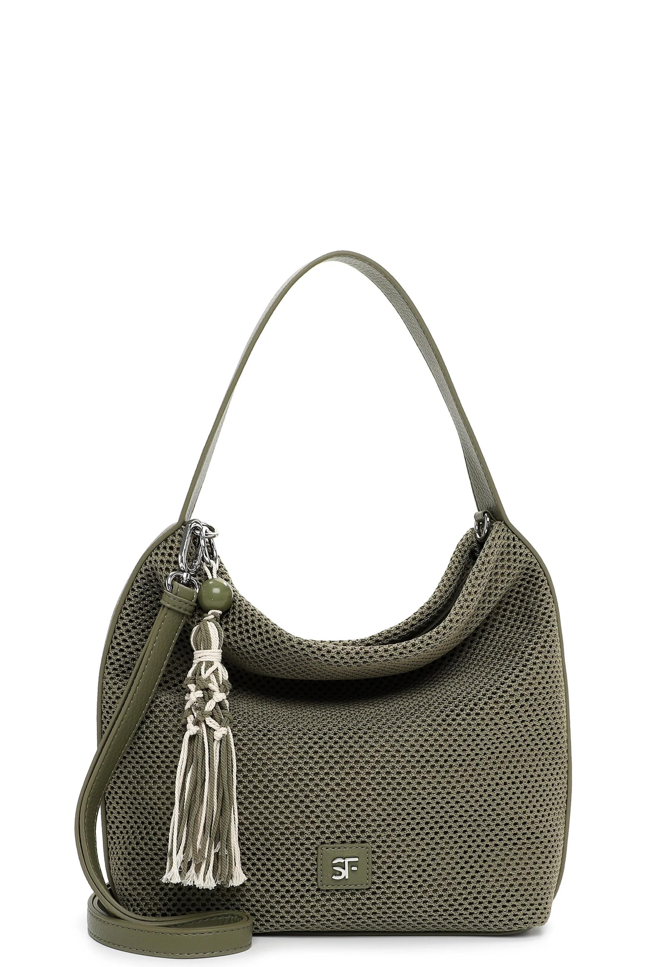 SURI FREY SFY Gitty Beuteltas &ndash; Middelgrote Dames Tas met Schouderriem

De SURI FREY SFY Gitty beuteltas is een stijlvolle en praktische tas voor vrouwen die houden van comfort en een moderne look. Een handtas bewaart vaak meer dan alleen spullen &ndash; soms zitten er kleine schatten en herinneringen in. Met deze modieuze tas in minimalistisch uni-design heb je een betrouwbare en elegante metgezel voor elke dag.

De tas is gemaakt van hoogwaardig fijn synthetisch materiaal, waardoor hij licht, duurzaam en eenvoudig te onderhouden is. Het ruime hoofdvak met ritssluiting zorgt ervoor dat je persoonlijke spullen veilig opgeborgen blijven. Dankzij het tijdloze design en de decoratieve hanger krijgt de tas een speelse en modieuze uitstraling.

Stijl en functionaliteit met SURI FREY

De accessoires van SURI FREY staan voor vrijheid, levensplezier en zelfvertrouwen. De SFY Gitty beuteltas biedt een praktische indeling met voldoende ruimte voor al je dagelijkse essentials.

Het achtervak met ritssluiting geeft extra opbergruimte en snelle toegang tot belangrijke spullen zoals je telefoon of sleutels. Het zachte materiaal zorgt ervoor dat de tas comfortabel draagt en mooi aansluit.

De tas kan op verschillende manieren worden gedragen dankzij de verstelbare en afneembare schouderriem (tot 160 cm) en de handige draaggreep. Zo draag je hem gemakkelijk over de schouder of in de hand, afhankelijk van je outfit of gelegenheid.

Belangrijkste kenmerken

Merk: SURI FREY

Model: SFY Gitty

Type: Beuteltas / schoudertas dames

Materiaal: Fijn synthetisch materiaal

Design: Minimalistisch uni-design met decoratieve hanger

Afmetingen: ca. 33 &times; 30 &times; 14 cm

Schouderriem: verstelbaar en afneembaar (max. 160 cm)

Handvat: draaggreep

Sluiting: Ritssluiting

Indeling:

1 hoofdvak

1 binnenvak met rits

1 steekvak binnenin

1 achtervak met rits

Draagwijze: over de schouder of in de hand

Dierlijke materialen: Nee (vegan)

Perfect voor dagelijks gebruik

De middelgrote dames tas biedt genoeg ruimte voor je dagelijkse benodigdheden, een kleine boodschap of persoonlijke spullen. Ideaal voor werk, shoppen, reizen of een dagje uit.