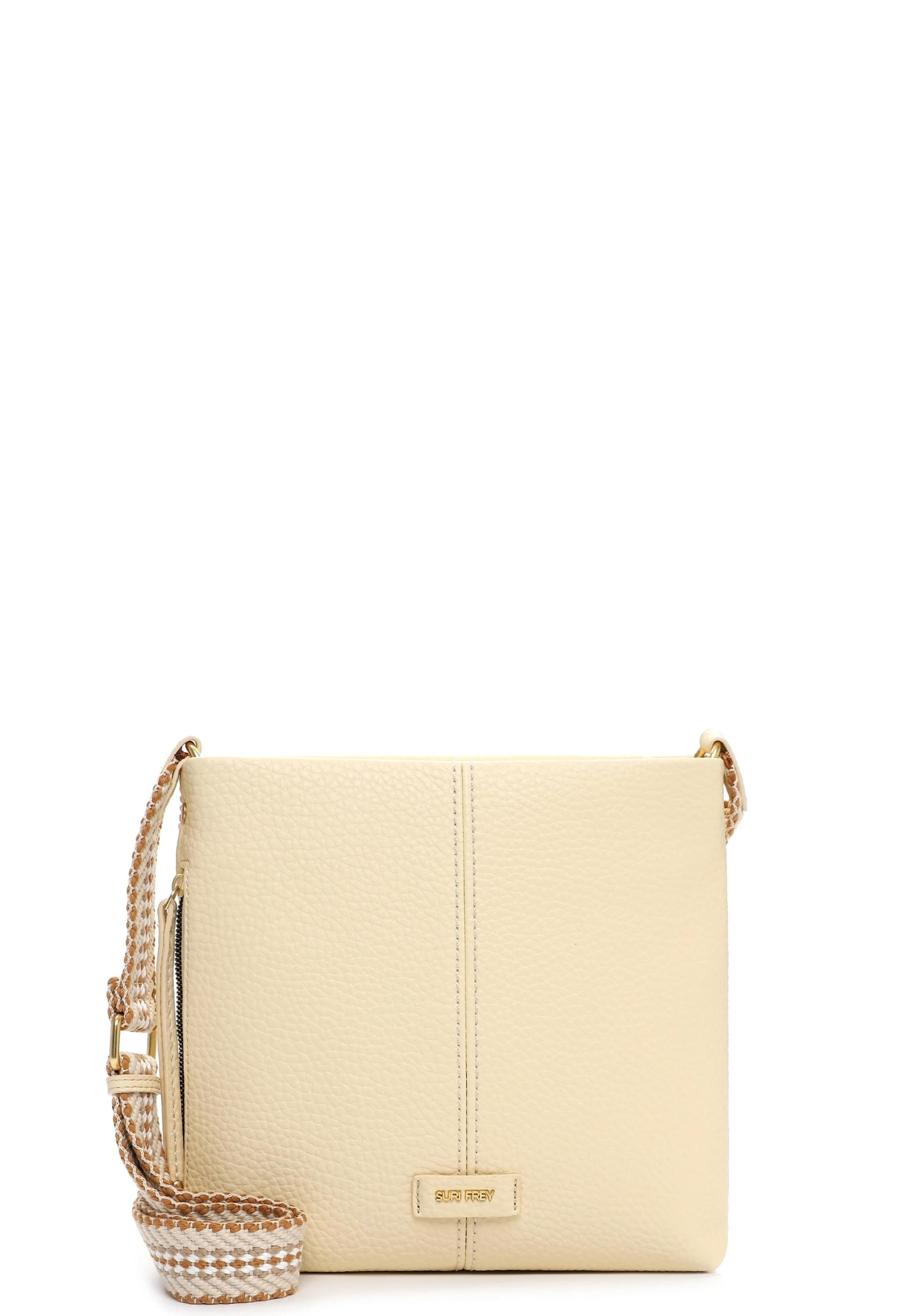 Crossbody SFY Gray &ndash; stijlvolle schoudertas met ritssluiting en verstelbare schouderriem

Een handtas zegt veel over je persoonlijkheid. Of je nu alles netjes georganiseerd hebt of juist graag alles bij de hand houdt &ndash; een goede tas is onmisbaar. De SFY Gray schoudertas van SURI FREY combineert stijl, comfort en functionaliteit in &eacute;&eacute;n modieus design.

Deze elegante crossbody / schoudertas met echtleer-look is gemaakt van hoogwaardig fijn synthetisch materiaal, waardoor de tas licht, duurzaam en onderhoudsvriendelijk is. Het uni-design met subtiele logo-patch geeft de tas een moderne en tijdloze uitstraling die perfect past bij zowel casual als stijlvolle outfits.

Praktisch en comfortabel voor dagelijks gebruik

De tas beschikt over een ruim hoofdvak met ritssluiting, zodat je persoonlijke spullen veilig opgeborgen blijven. Binnenin vind je een binnenvak met ritssluiting en een steekvak, ideaal voor het organiseren van kleine items zoals je telefoon, sleutels of make-up.

Daarnaast zorgt het achtervak met ritssluiting ervoor dat je belangrijke spullen snel en gemakkelijk kunt bereiken.

Door het zachte materiaal voelt de tas comfortabel aan en draagt hij prettig tegen het lichaam.

Flexibel te dragen

De SFY Gray tas is voorzien van een verstelbare en afneembare schouderriem, zodat je hem eenvoudig over de schouder of crossbody kunt dragen. Dit maakt de tas perfect voor dagelijks gebruik, shoppen, werk of een dagje uit.

Belangrijkste kenmerken

Merk: SURI FREY

Model: SFY Gray schoudertas

Materiaal: Fijn synthetisch materiaal met echtleer-look

Sluiting: Ritssluiting

Hoofdvakken: 1 hoofdvak

Binnenvakken:

1 binnenvak met ritssluiting

1 steekvak

Achtervak met ritssluiting

Schouderriem: verstelbaar en afneembaar

Draagstijl: over de schouder of crossbody

Afmetingen

Lengte (diepte): 6 cm

Breedte: 28 cm

Hoogte: 28 cm