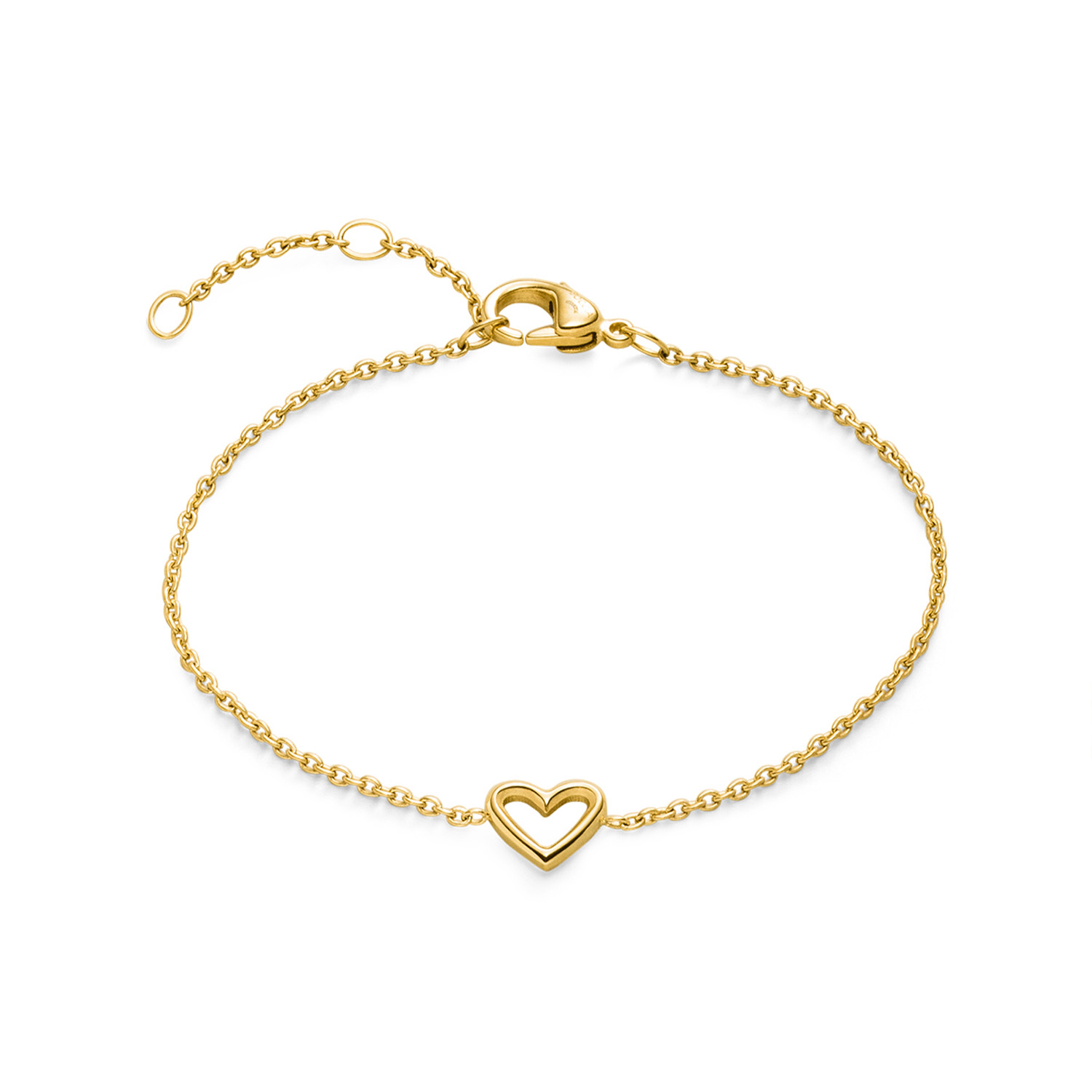 Boccia Titanium 03070-02 Armband GP 21cm 
Deze elegante titanium armband met hart combineert tijdloze schoonheid met de kracht van modern design. Het verfijnde hartje vormt het stralende middelpunt van de armband en geeft elke outfit een zachte, romantische touch. De armband is op verschillende lengtes te stellen door de tussenogen, de totale lengte is 21cm. Combineer deze armband met de bijpassende sieraden voor een complete look.

HET MERK
Boccia Titanium is het titanium merk van Nederland, dat zijn oorsprong in Duitsland vindt en is opgericht in het jaar 1992. Ontwikkeld door internationale ontwerpers. Alle titanium componenten van de BOCCIA TITANIUM collectie zijn gemaakt van 99,7% puur titanium; het bijzondere materiaal. Het is licht in gewicht, neemt de temperatuur van de huid aan en is zeer huidvriendelijk. Bovendien is het corrosie- en temperatuurbestendig.

SPECIFICATIES
- Armband 
- Puur titanium
- Goudkleurig
- Verstelbaar 21cm