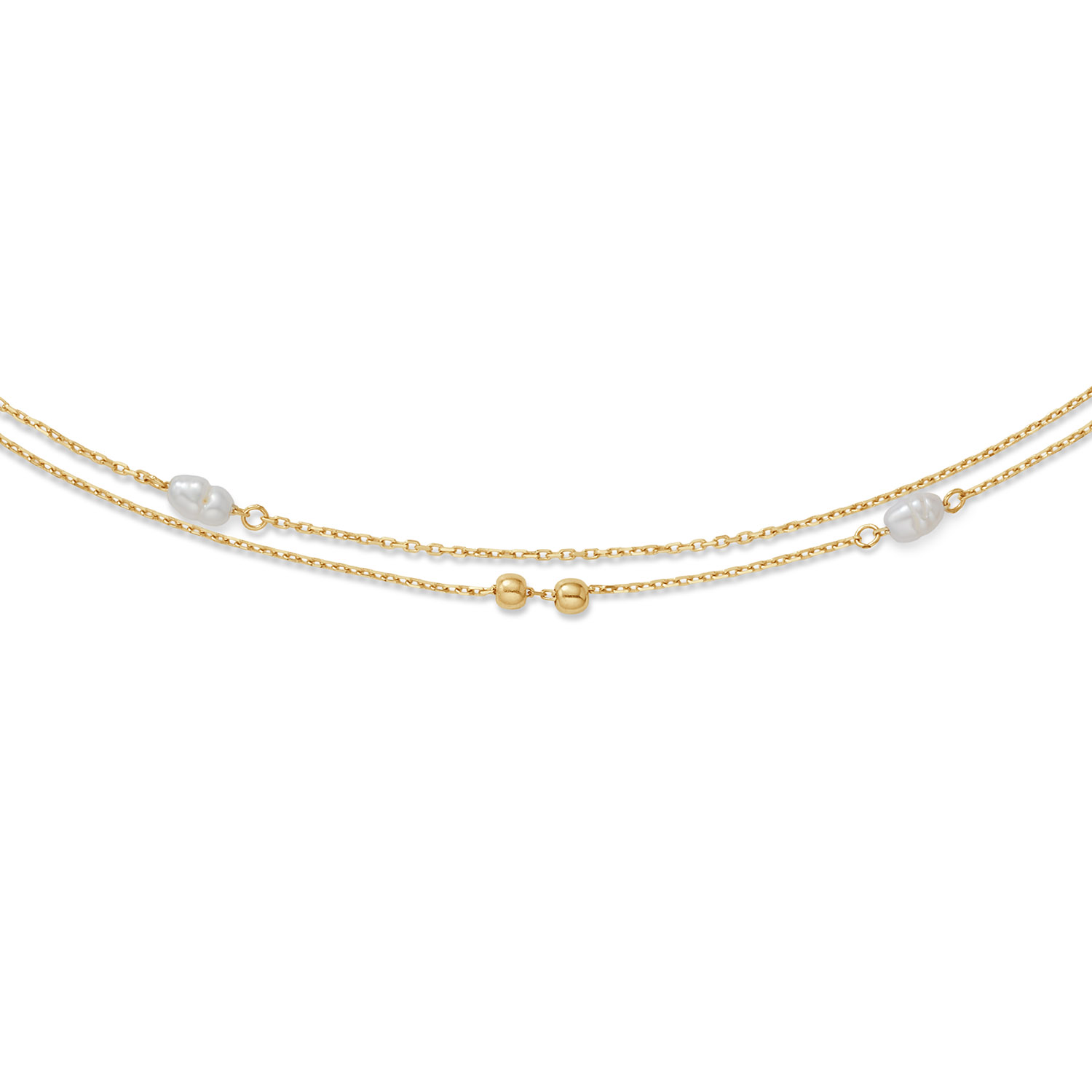 Deze parelketting is pure luxe. Ik liet me inspireren door de elegante wijk Constantia. De handgemaakte details en echte parels maken deze ketting onweerstaanbaar. Het is ook nog eens een dubbele ketting. E&eacute;n van mijn favorieten uit de Cape Town Chronicles collectie!

Cape Town Chronicles
Ontdek Cape Town Chronicles, een 14 karaat gouden sieradencollectie die de ruige schoonheid en warme energie van Kaapstad tot leven brengt. Van de imposante Tafelberg tot het iconische Lion&rsquo;s Head, van de speelse pingu&iuml;ns op Boulders Beach tot het indrukwekkende Kaap de Goede Hoop. Elke plek heeft mij ge&iuml;nspireerd bij het ontwerpen van deze unieke collectie.

Het merk
Jackie is h&eacute;t 14 karaat gouden on trend sieradenmerk. De collecties zijn ge&iuml;nspireerd op de reizen die ik maak, van stedentrips tot exotische oorden. Elk gouden sieraad is helemaal van nu, handgemaakt door Europese goudsmeden en vervaardigd van overwegend gerecycled goud met echte edelstenen en zoetwaterparels. Elke collectie is dan ook met veel liefde en passie samengesteld. Mijn Jackie sieraden zijn de perfecte finishing touch voor iedere outfit!

Specificaties
- Necklace
- Materiaal: 14 Karaat - Geelgoud - 585
- Parel
- 45cm