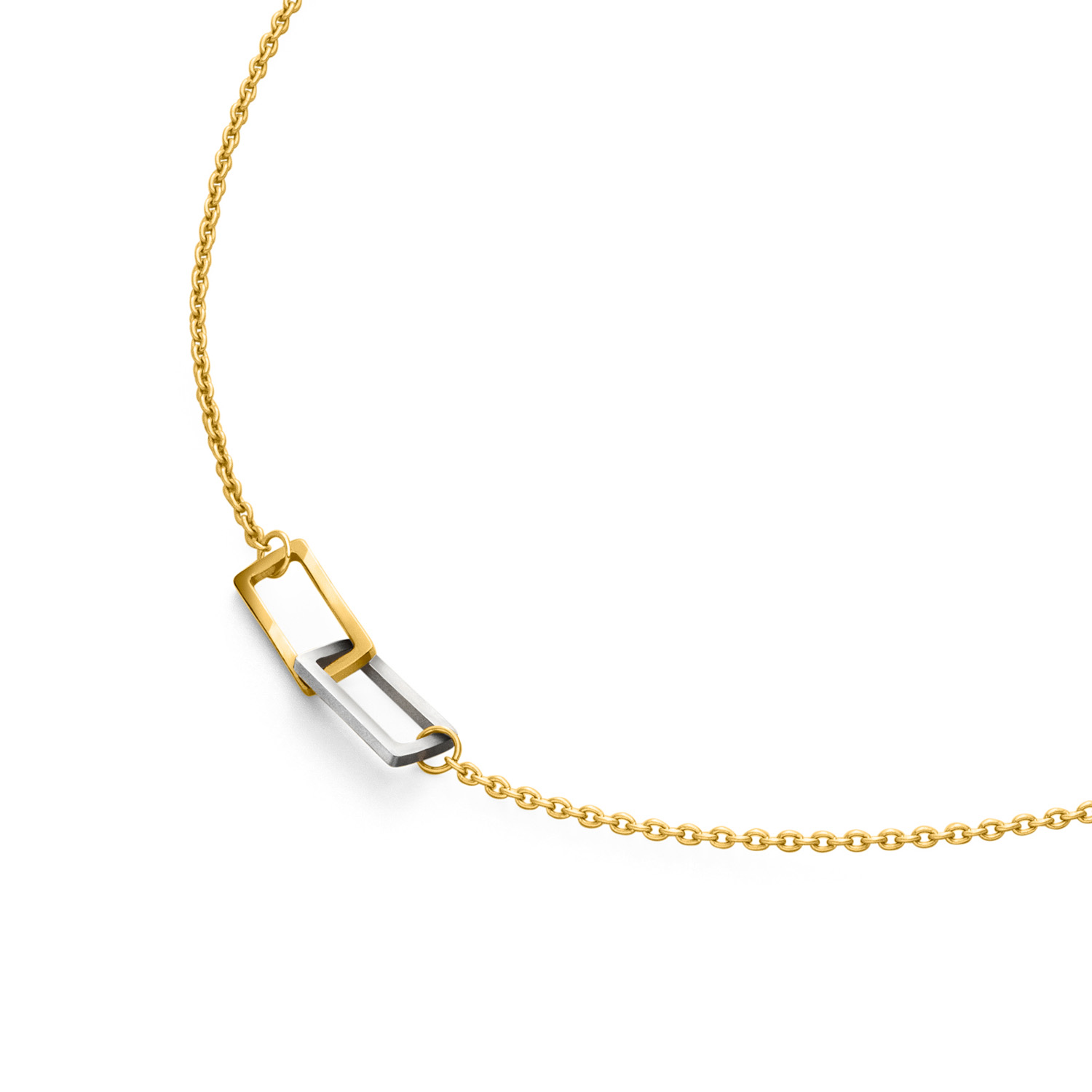 Boccia Titanium 08092-02 Bicolor Ketting 49cm
Laat je stijl spreken met deze elegante titanium ketting, ontworpen met verfijnde mat/ glanzende rechthoekige vormen. Het strakke, minimalistische ontwerp geeft een moderne en zelfverzekerde uitstraling die moeiteloos past bij elke look. Lengte 49cm. Combineer deze ketting met de bijpassende sieraden voor een complete look.

HET MERK
Boccia Titanium is het titanium merk van Nederland, dat zijn oorsprong in Duitsland vindt en is opgericht in het jaar 1992. Ontwikkeld door internationale ontwerpers. Alle titanium componenten van de BOCCIA TITANIUM collectie zijn gemaakt van 99,7% puur titanium; het bijzondere materiaal. Het is licht in gewicht, neemt de temperatuur van de huid aan en is zeer huidvriendelijk. Bovendien is het corrosie- en temperatuurbestendig.

SPECIFICATIES
- Ketting
- Puur titanium
- Bicolor
- Verstelbaar 49cm