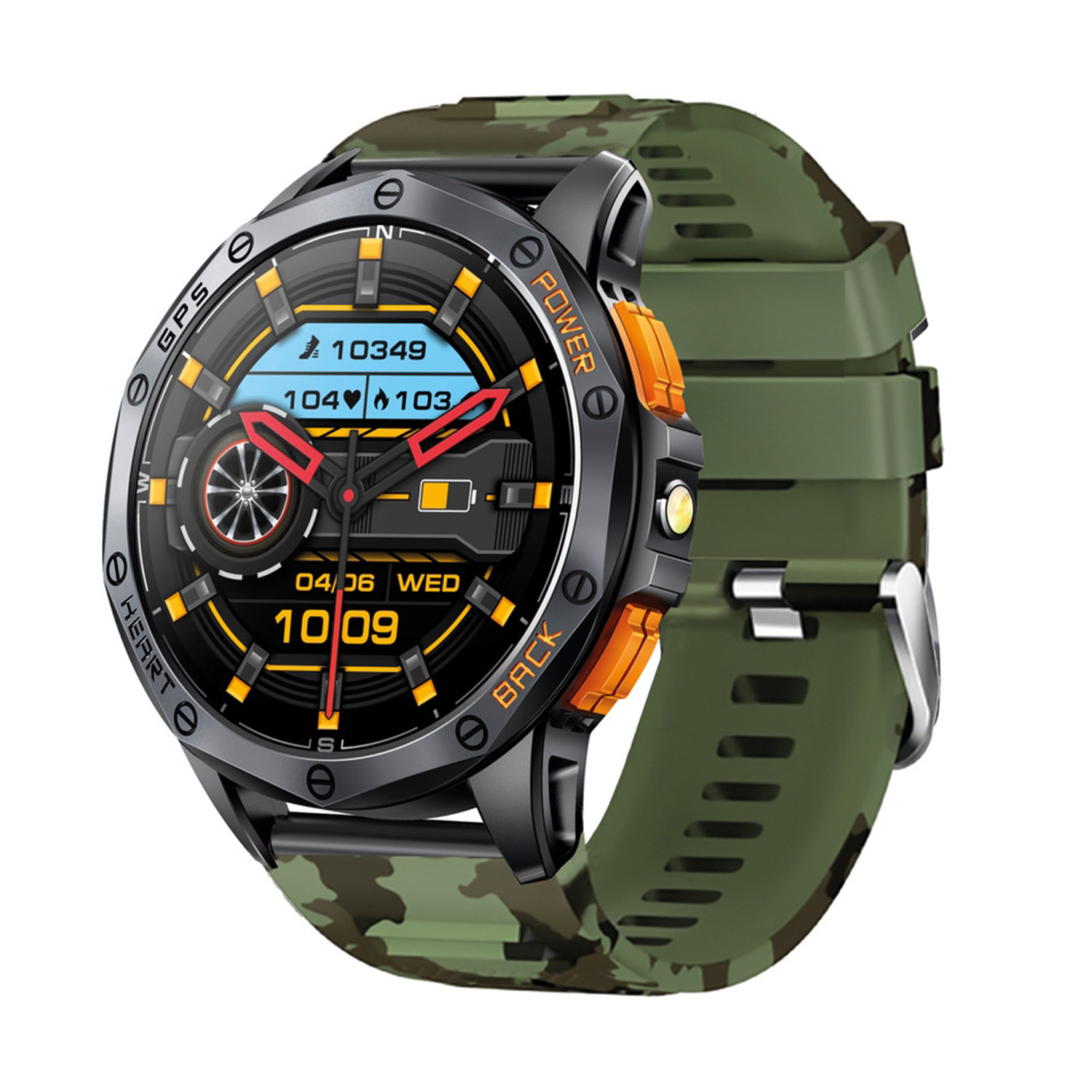 SMARTY2.0 SW094C 
Dit Smarty Smartwatch horloge is een stap in de toekomst. Door zijn Amoled scherm is het beeld vele malen scherper en intenser. De zwarte kast is gemaakt van aluminium met een gehard glas. Aan de kast zit een groene siliconen band met een gespsluiting. Het horloge heeft een doorsnee van 48mm en is spatwaterdicht. Deze smartwatch is sportief, stijlvol, maar zeker gebruiksvriendelijk. Om door apps, berichten en tekst te bladeren hoeft je alleen maar op het glas te tikken of de knop te gebruiken. Tevens heeft het een Find my watch functie.

Merk:
SMARTY2.0 Smartwatches verbinden je met de wereld. 
SMARTY2.0 biedt een brede keuze aan vormen en functionaliteiten. Een ronde of rechthoekige smartwatch? Eentje voor de smalle pols? Een ladies watch of een kids watch?  SMARTY2.0 heeft het allemaal.
De keuze qua functionaliteiten is onuitputtelijk: bluetooth bellen, stappenteller, hartslag- en bloeddrukmeter,  meerdere verschillende sporttrackers, menstruatie en ovulatie herinneringen, ingebouwde GPS, vind mijn smartphone en heel veel meer. Maak je eigen keuze.
Iedere SMARTY werkt zowel met iOS als met Android en is moeiteloos via een QR-code te koppelen met iedere mobiele telefoon. Misschien wel d&eacute; makkelijkste smartwatch voor iedereen.
SMARTY2.0 staat voor hoge kwaliteit in een betaalbaar prijssegment: &euro; 79 - &euro; 199.

Highlights:
- Geschikt voor Android en iOS  
- De Smartwatch heeft Bluetooth call 
- Hoge batterij efficientie
- 24 uur hartritme meting
- Bevat smart music en mini games
- Door de verschillende meters en tellers is het mogelijk om onder andere de hartslag, stappen, snelheid, slaap, luchtdruk, stress, hoogte- en diepte te meten
- D.m.v. de ingebouwde GPS, is het mogelijk om offline te navigeren en achteraf je route terug te kijken (zonder dat de telefoon in de buurt is)
- Stof,- Waterdichtheid: IP68