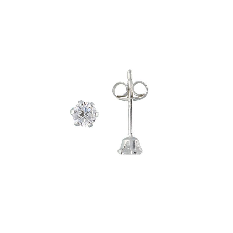 GLOW - 106.0252.03 - Oorstekers - Zilver - Zirkonia