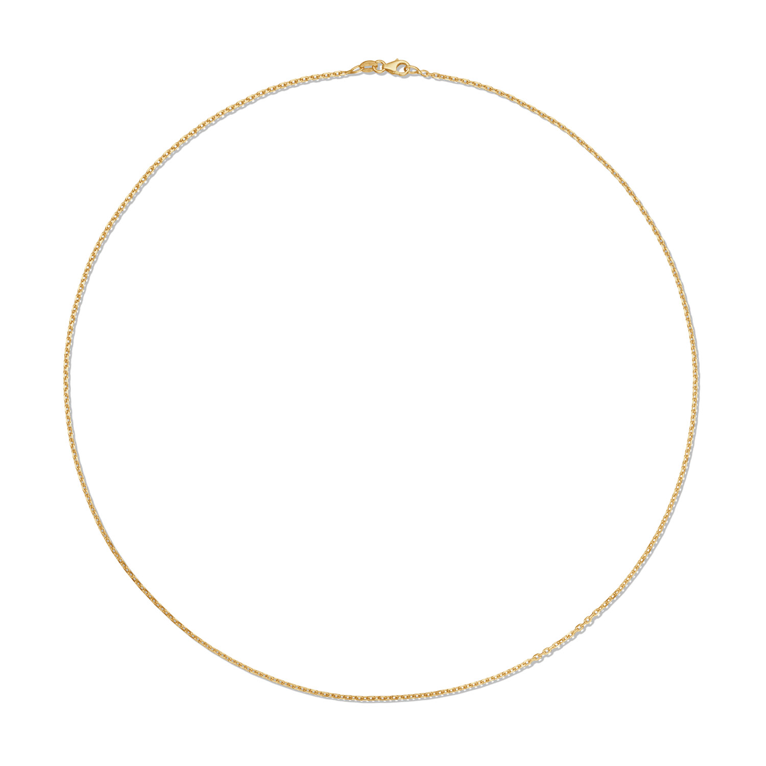 Dit gouden Collier is een elegante halsketting van 14-karaats geelgoud. Met een gewicht van 4,7 gram en een lengte van 50 cm, beschikt het over een gediamanteerde ankerketting en een karabijnsluiting. Perfect om solo te dragen of te combineren met andere kettingen voor een gelaagde look, ideaal voor elke gelegenheid.