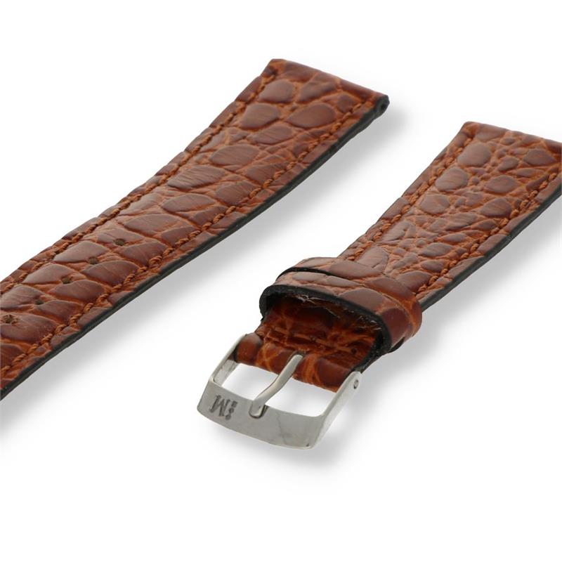Het Morellato horlogeband model PMD037LIVERP12 is gemaakt van echt leer met een krokodillenpatroon en gestikte details. Het heeft een bruine kleur en is 12 mm breed, perfect voor een standaardmodel horloge. De band weegt 6 gram. Dit stijlvolle bandje is ideaal voor dagelijks gebruik en speciale gelegenheden. Eenvoudig te bevestigen voor een elegante uitstraling.