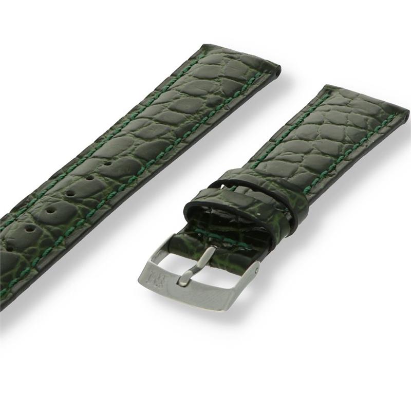 Het Morellato horlogeband Liverpool Kroko PMD072LIVERP12 biedt een stijlvolle groene kleur en is gemaakt van echt leer, met een standaard model voor universele compatibiliteit. Dit bandenontwerp voegt een vleugje elegantie toe aan elk horloge. Het beste te dragen door de band zorgvuldig aan uw horlogekast te bevestigen voor dagelijks comfort en stijl.