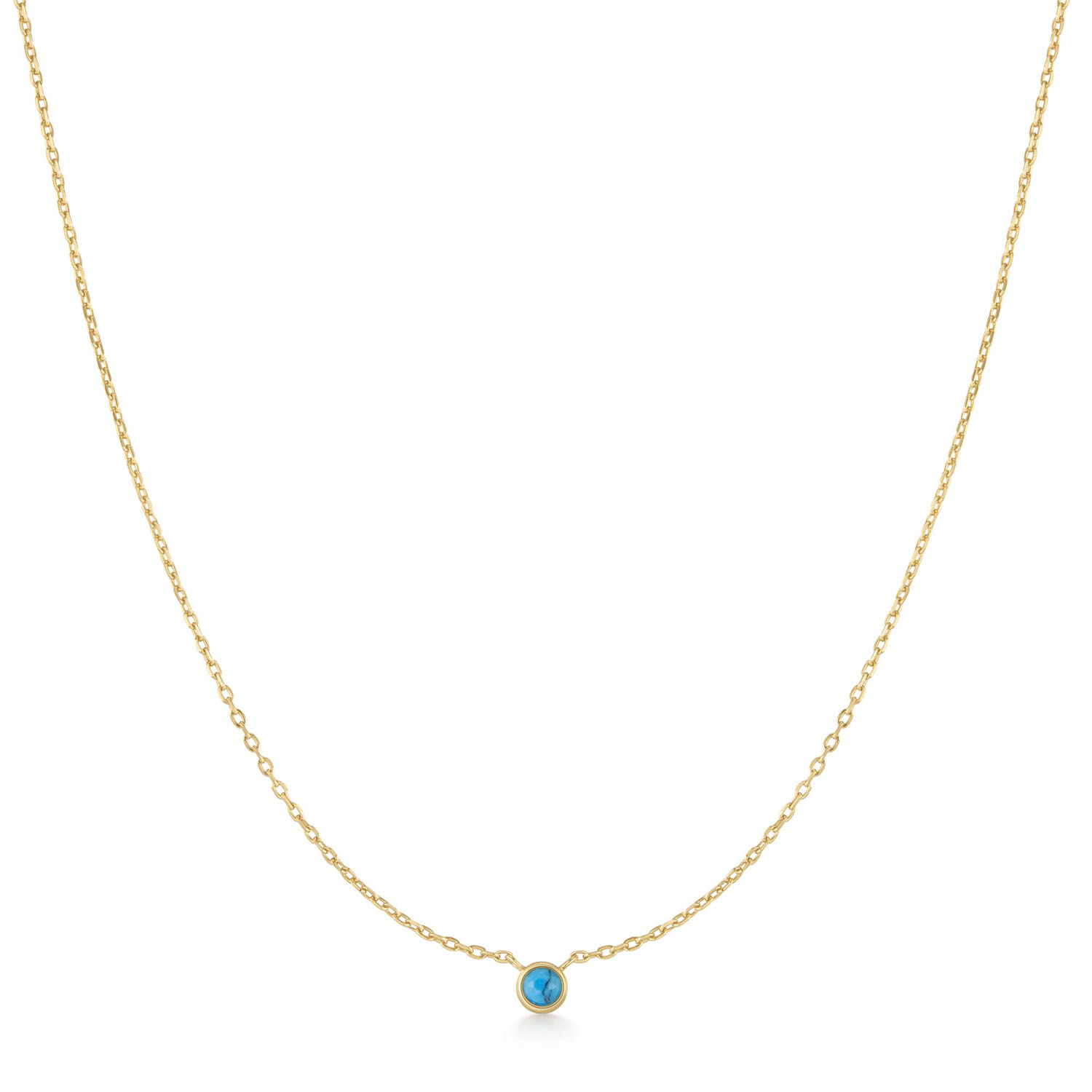Ge&iuml;nspireerd door de relaxte, bohemian kusttrend van dit seizoen, heeft deze solitaire ketting een subtiele, verfijnde textuur. De rustgevende turquoise hanger voegt een vleugje kalmte toe aan elke outfit. Een minimalistische ketting die je dag vult met de schoonheid van het leven. Goed te combineren met de bijpassende armband.

HET MERK
Ge&iuml;nspireerd door de laatste fashion trends is Ania Haie het toonaangevende sieradenmerk voor hoogkwalitatieve maar ook betaalbare zilveren sieraden, zonder op de kwaliteit in te leveren. Iedere collectie is gebaseerd op de laatste catwalktrends, waardoor Ania Haie snel tot h&eacute;t sieradenmerk voor stijlbewuste consumenten is verkozen. Elk sieraad wordt ontworpen om te combineren met andere sieraden waardoor je je eigen look kunt cre&euml;ren. Maar ook zijn Ania Haie sieraden opvallend genoeg om op zichzelf te dragen.

SPECIFICATIES
- Ania Haie
- Ketting
- 925 zilver met gold plating
- Lengte 45cm
- AH N073-01G