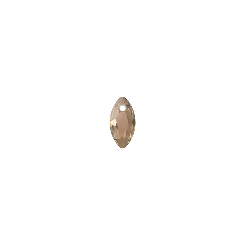 MY iMenso Carezza Marquise single stone "Swarovksi&reg; crystal" "Bronze" 12mm 