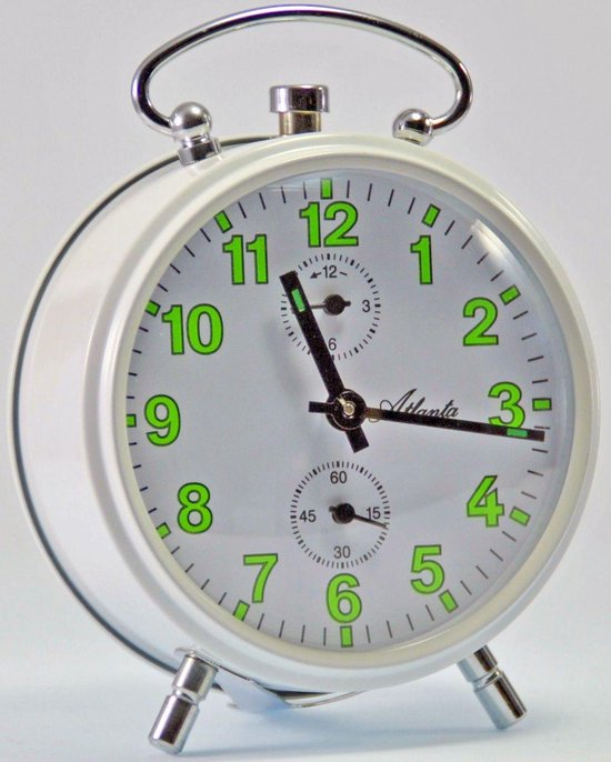 Met dit elegante ontwerp biedt het niet alleen tijdwaarneming, maar ook een stijlvol accent voor elk interieur. Perfect voor op het bureau of aan de wand. Voeg met deze klok een verfijnde touch toe aan je huis. Draag het niet; geniet ervan door het op de perfecte plek te plaatsen.