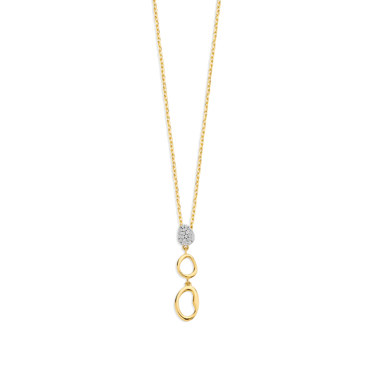  Met een lengte van 45 cm valt deze ketting elegant op de hals. Perfect voor dagelijks gebruik of speciale gelegenheden. Draag het solo voor een verfijnde look of combineer met andere sieraden voor een trendy effect.