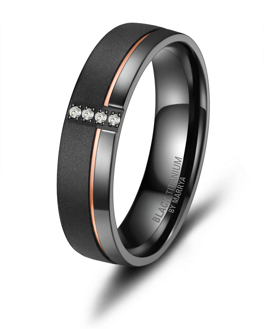 De Black Titanium Ring MT 59, modelnummer H-BT-06-59, is een stijlvolle en duurzame ring perfect voor dagelijks gebruik. Gemaakt van hoogwaardig zwart titanium, combineert hij kracht met elegantie. Draag deze ring op de ringvinger van je dominante hand voor een opvallende en moderne uitstraling. Een uitstekende keuze voor zowel casual als formele gelegenheden.