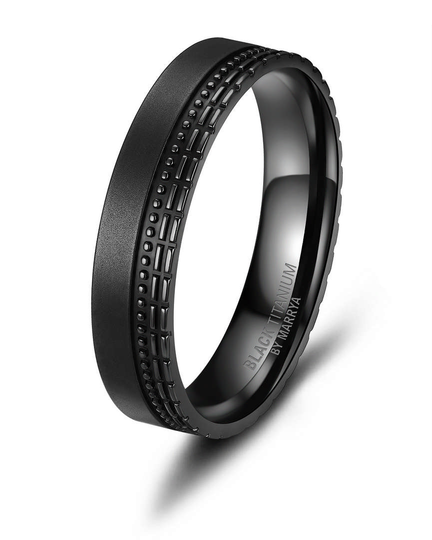 Productkenmerken van H-BT-10-64: Een stijlvolle TITANIUM ring in maat 64. De ring behoort tot de categorie "JEWEL" en heeft een opvallende zwarte kleur. Het is ideaal om te dragen bij zowel formele als casual outfits, en geeft een moderne, edgy uitstraling. Draag hem aan de vinger die het meest comfortabel aanvoelt voor een stijlvolle look.