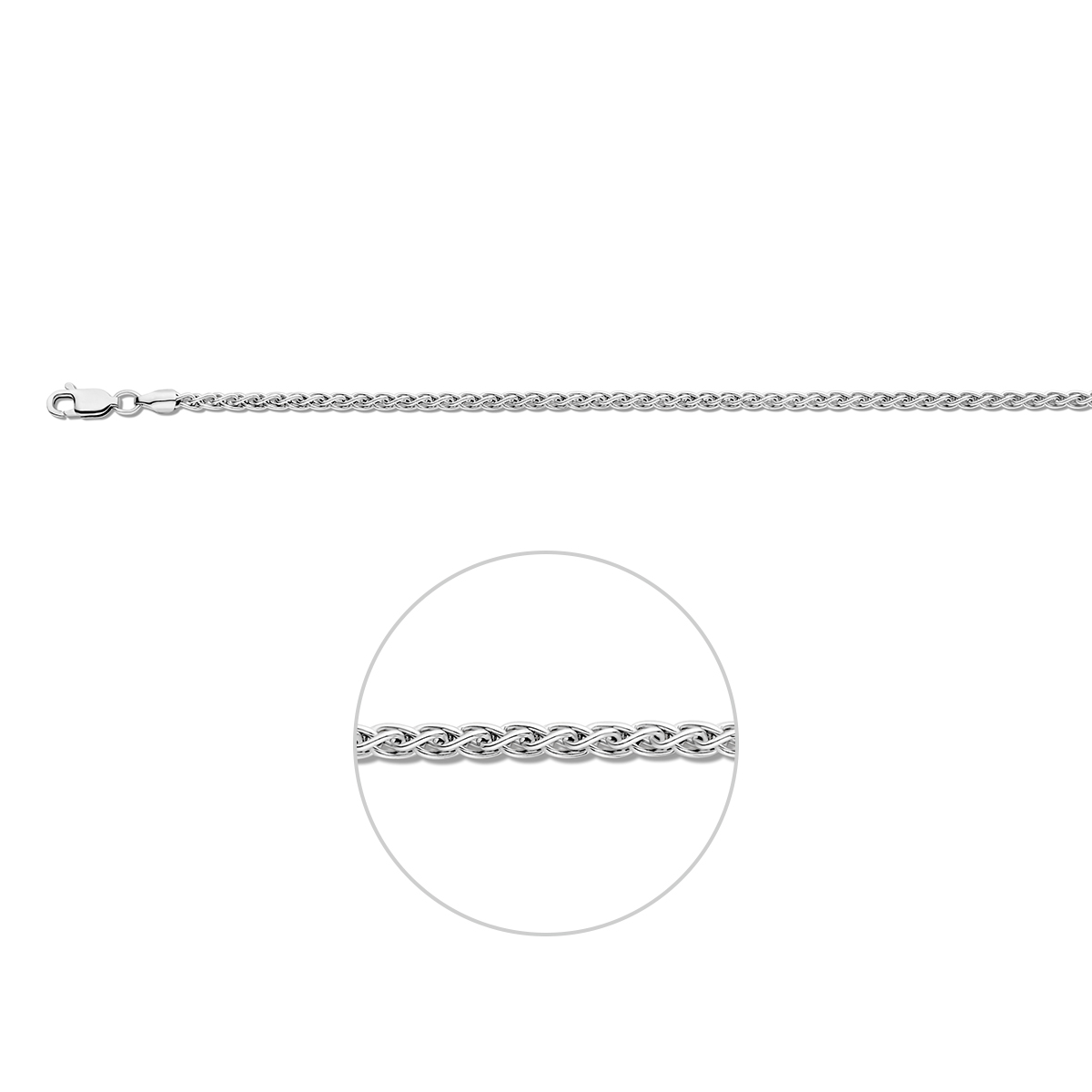 Beschrijving: Zilveren collier met vossestaart schakel.
Uniekenummer serie: 39199
Verpakt per: 1
Doelgroep: dames
Breedte: 2.5 mm
Langste lengte: 45 mm