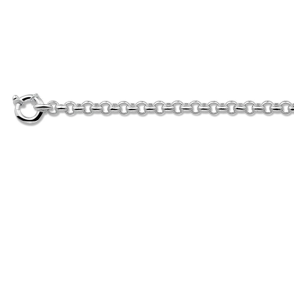 Gerhodineerd 925 zilveren lengteartikel met jasseron schakel. De schakelbreedte is 7,0mm. Uitgevoerd met een groot veerslot.
Jasseron collier 7mm
Breedte: 7 mm
Langste lengte: 45 mm
