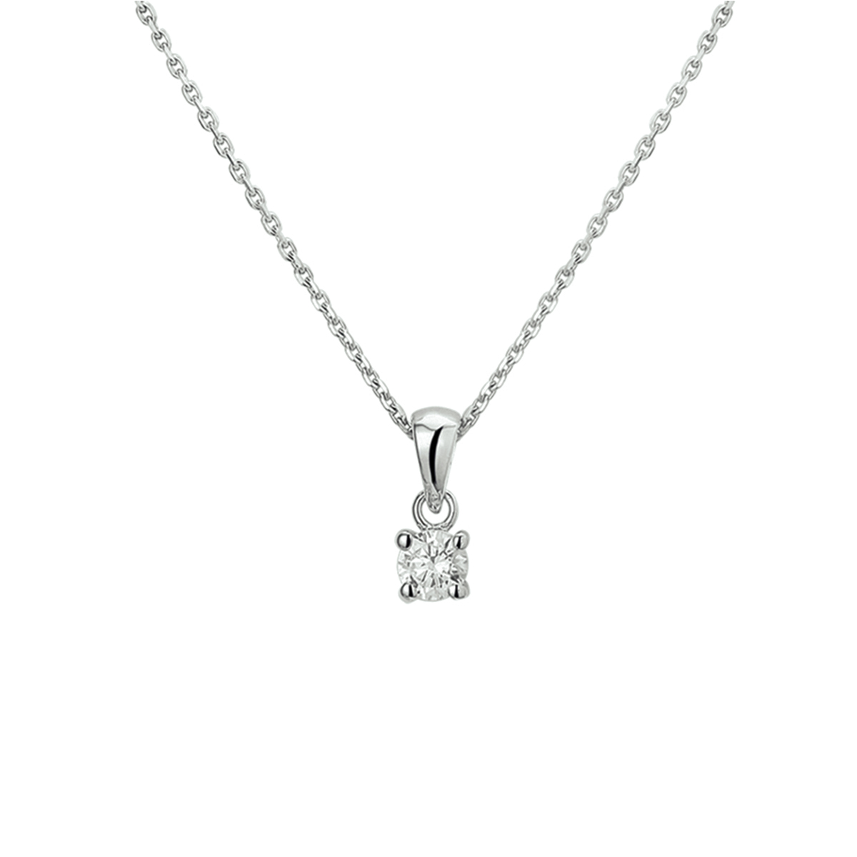 
Verpakt per: 1
Doelgroep: dames
Breedte: 1.3 mm
Langste lengte: 45 mm
Zetting: solitaire (chatonzetting)
