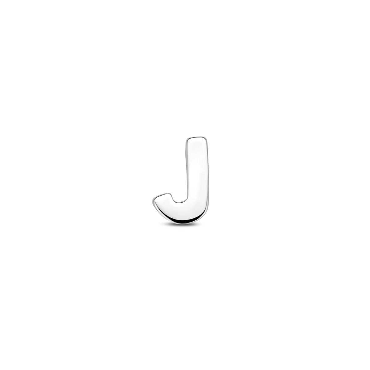 Gerhodineerd zilveren letter hanger.Tip: Creeer een heel persoonlijk collier met de letters uit ons assortiment. Kies de initialen van een dierbare je geliefde of misschien wel gewoon die van jezelf!.