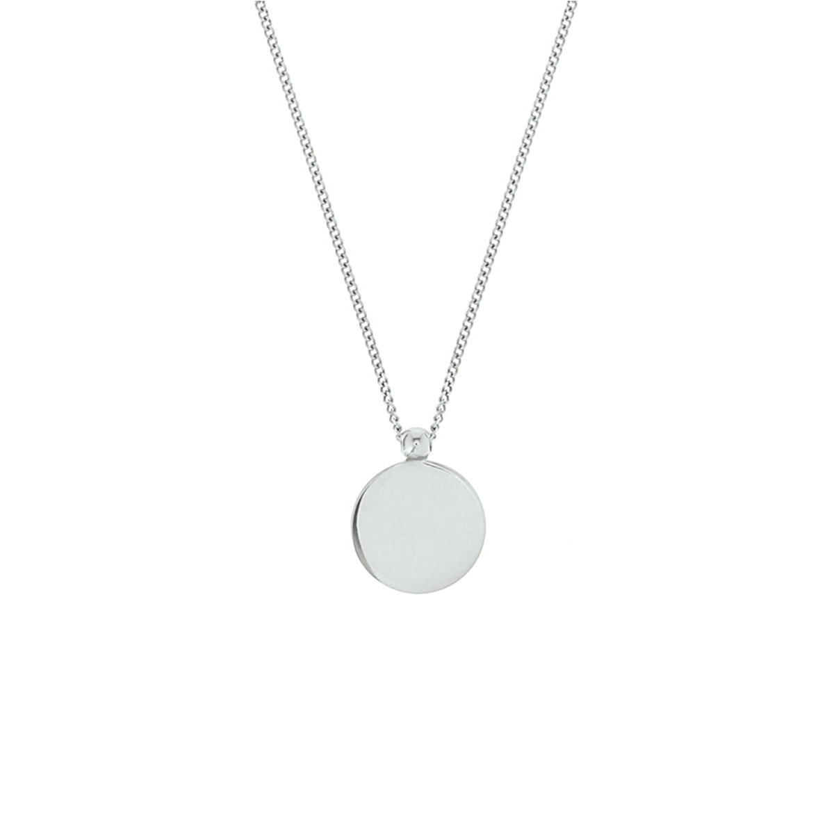 Gerhodineerd zilveren gourmet collier met een ronde hanger en een stevige karabijn sluiting. Het collier heeft een draaglengte van 41cm en een extensie van 5cm. De schakelbreedte is 1mm en het rondje heeft een diameter van 12mm. Door het simplistische model is dit collier met hanger gemakkelijk te combineren met andere sieraden uit onze collectie of uit je eigen stash!
Uniekenummer serie: 42187
Verpakt per: 1
Doelgroep: dames
Kortste lengte: 41 mm
Langste lengte: 46 mm