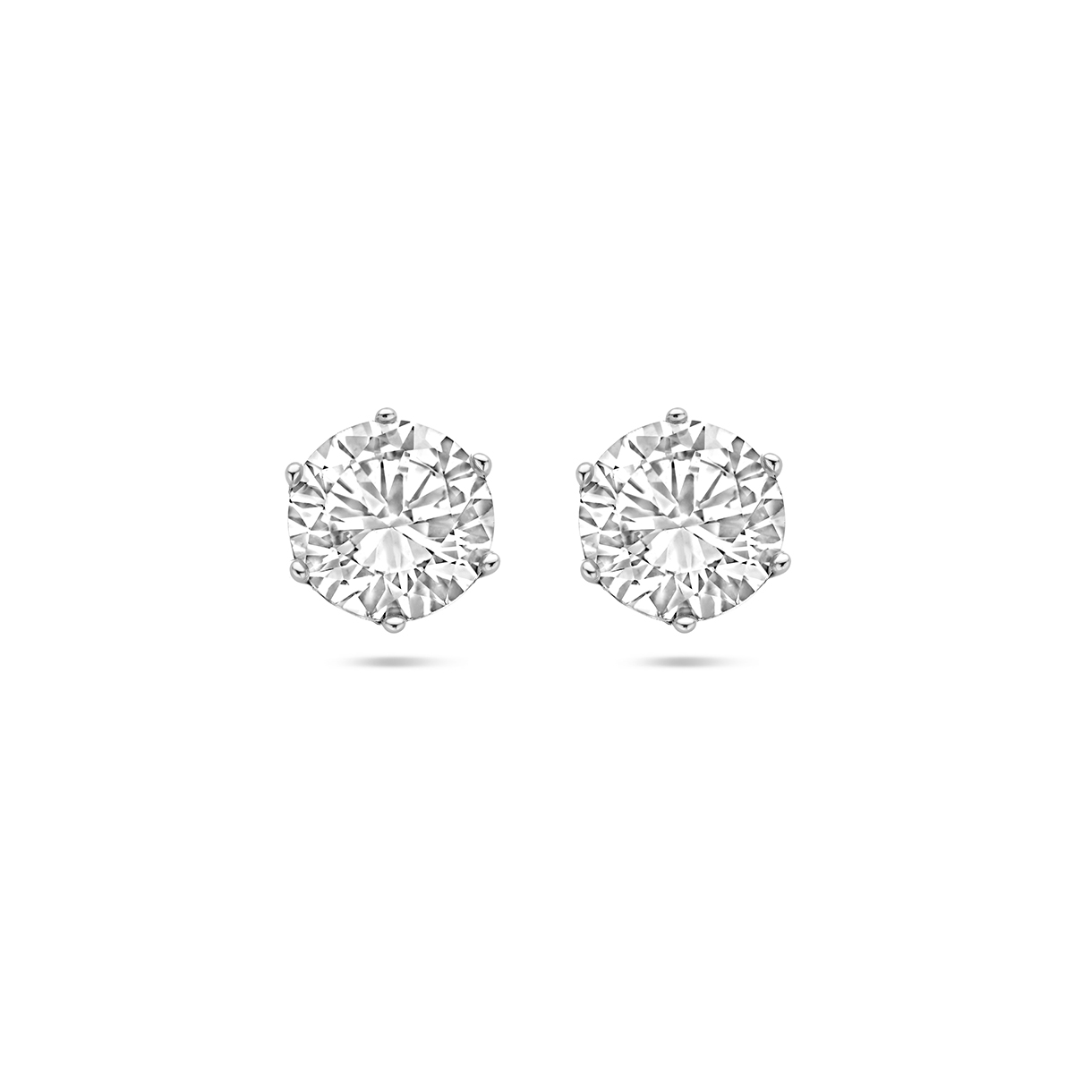 Beschrijving: Stijlvolle gerhodineerd zilveren oorknoppen uitgevoerd met  een briljant geslepen zirkonia in een chaton zetting en stevige poussette sluiting. De zirkonia steen heeft een afmeting van 8mm.
Uniekenummer serie: 40018
Doelgroep: dames
Zetting: solitaire (chatonzetting)