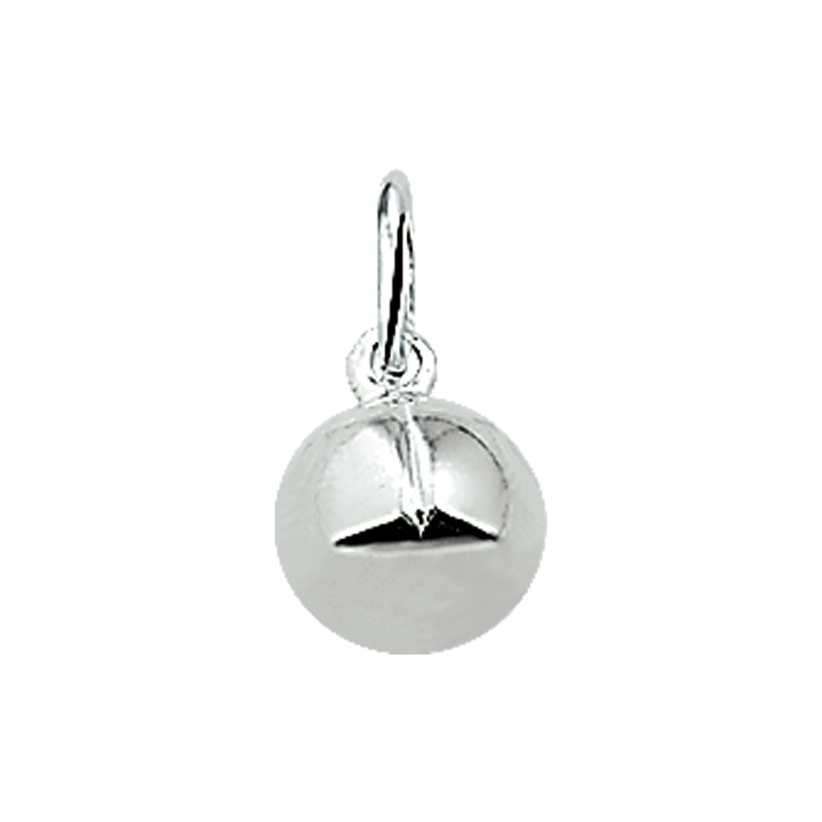 hanger voetbal zilver gerhodineerd