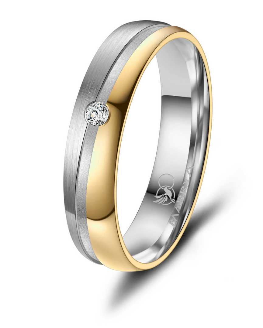 De TITANIUM RING BICOLOR MT 62 (modelnummer D-TI-47-62) is een stijlvolle bicolor titanium ring van een niet-gespecificeerd merk. Dit sieraad valt onder de categorie JUWEEL en is specifiek een RING. Draag deze veelzijdige ring zowel voor formele gelegenheden als dagelijks gebruik om een verfijnde en moderne uitstraling te cre&euml;ren.