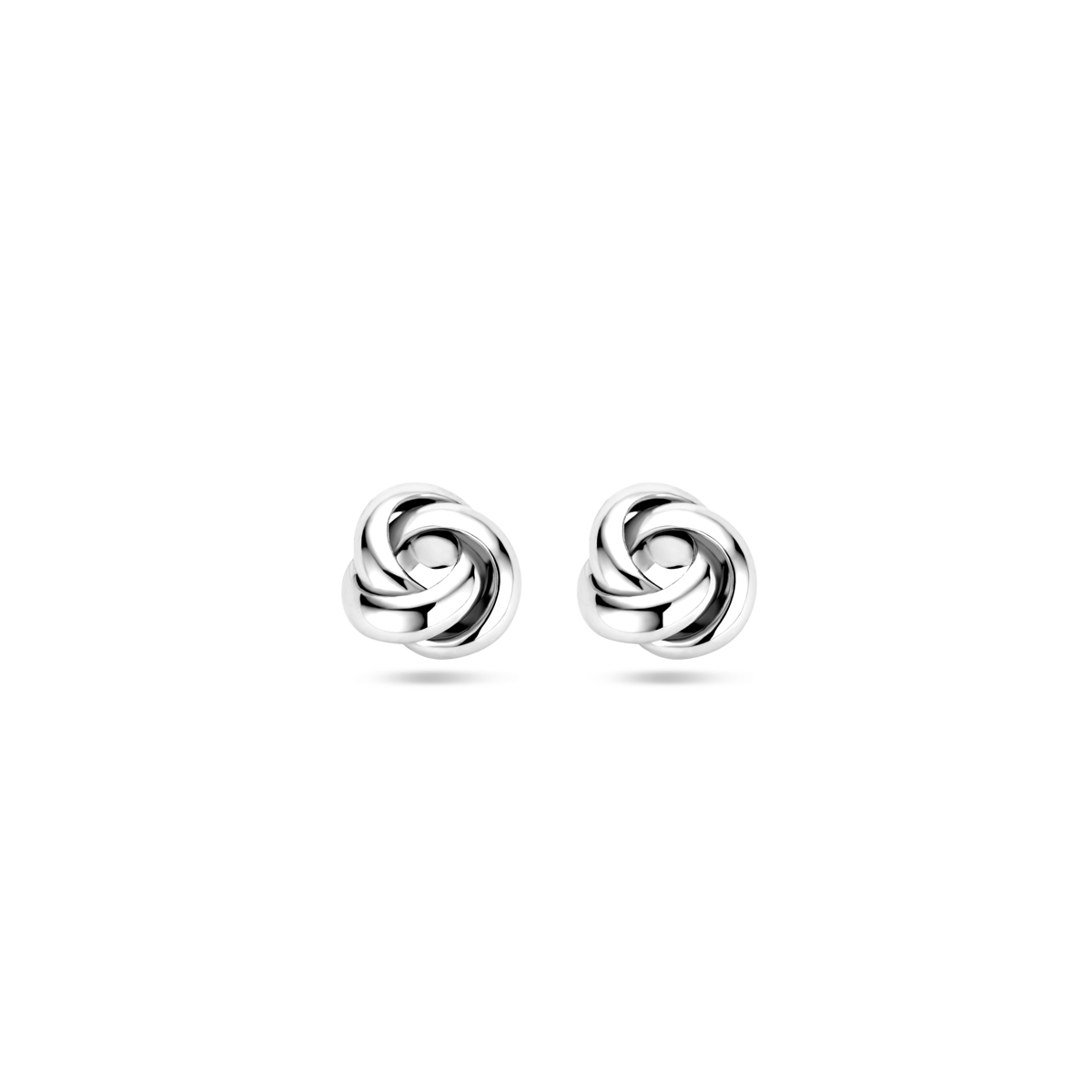 Gerhodineerd 925 zilveren oorknoppen knoopje met een diameter van 6mm.