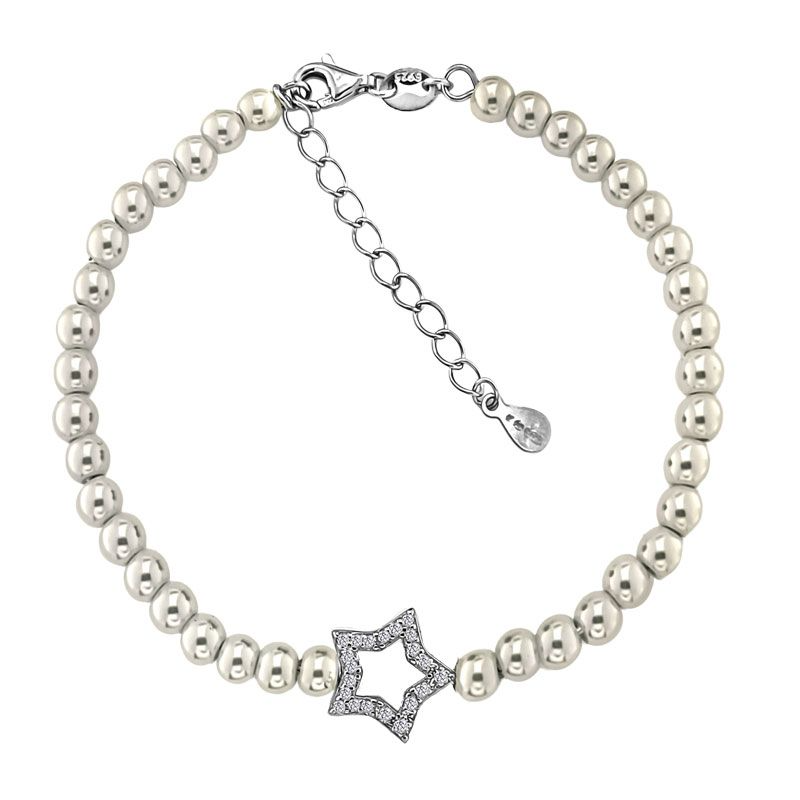 De Imenso armband met parels en ster (modelnummer 70861204) is een prachtige accessoire in de categorie "JEWEL" en het type "BRACELET". Deze armband voegt een vleugje elegantie toe aan elke outfit. Draag hem solo voor een subtiele look of combineer met andere armbanden voor een trendy, gelaagd effect. Perfect voor dagelijks gebruik of speciale gelegenheden.