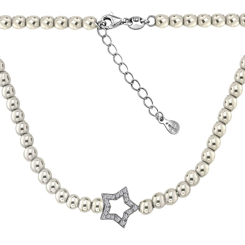 Het Imenso Collier Parels met Ster, modelnummer 70861201, is een prachtig sieraad in de categorie 'Jewel', specifiek een 'Necklace'. Dit collier combineert verfijning met een vleugje speelsheid dankzij de parels en stervormige details. Draag het bij een elegante jurk voor een chique uitstraling of combineer het met een casual outfit voor een verfijnde touch.