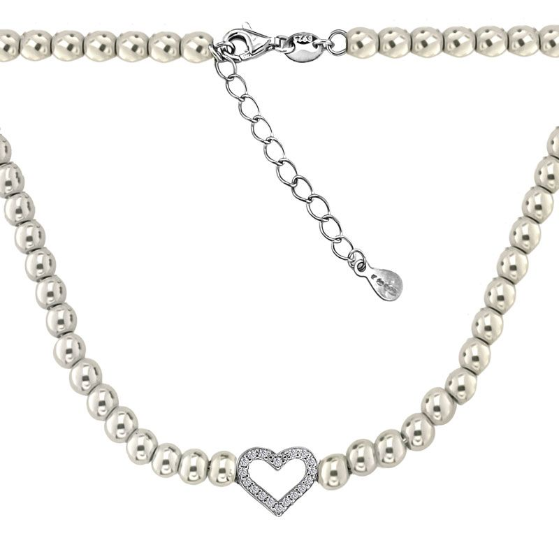 De Imenso Collier Parels met Open Hart, modelnummer 70861101, is een sublieme ketting die parels combineert met een hartvormig design. Draag het tijdens speciale gelegenheden of als een stijlvolle aanvulling op een dagelijkse outfit. Het open hart voegt elegantie toe, terwijl de parels een klassieke uitstraling bieden. Perfect voor elke juwelenliefhebber. Kategorisatie: JEWEL, NECKLACE.